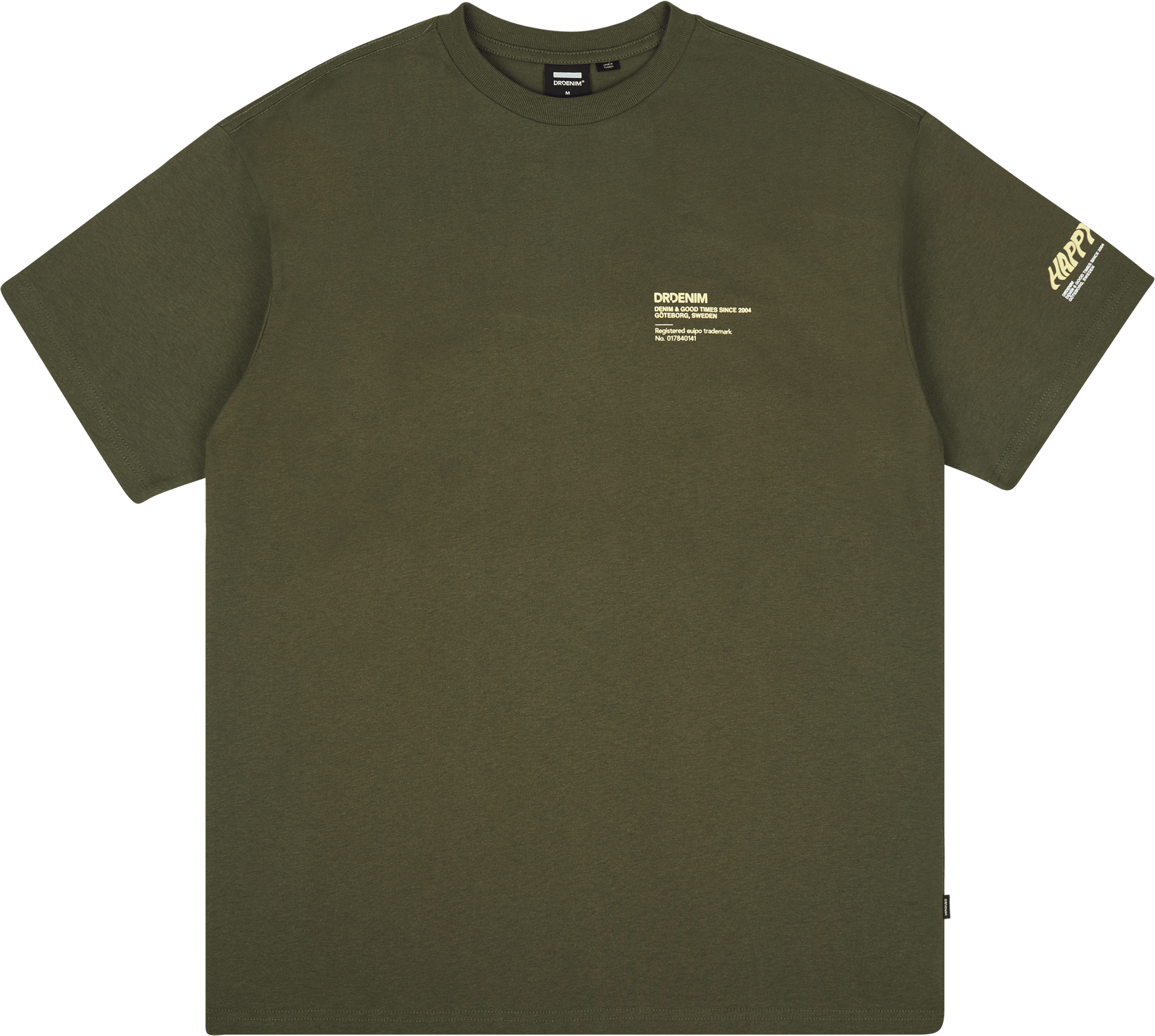 Trooper Tee Aj7 Dark Emerald Happy Hour