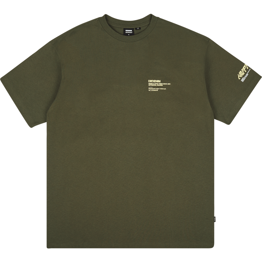 Trooper Tee Aj7 Dark Emerald Happy Hour