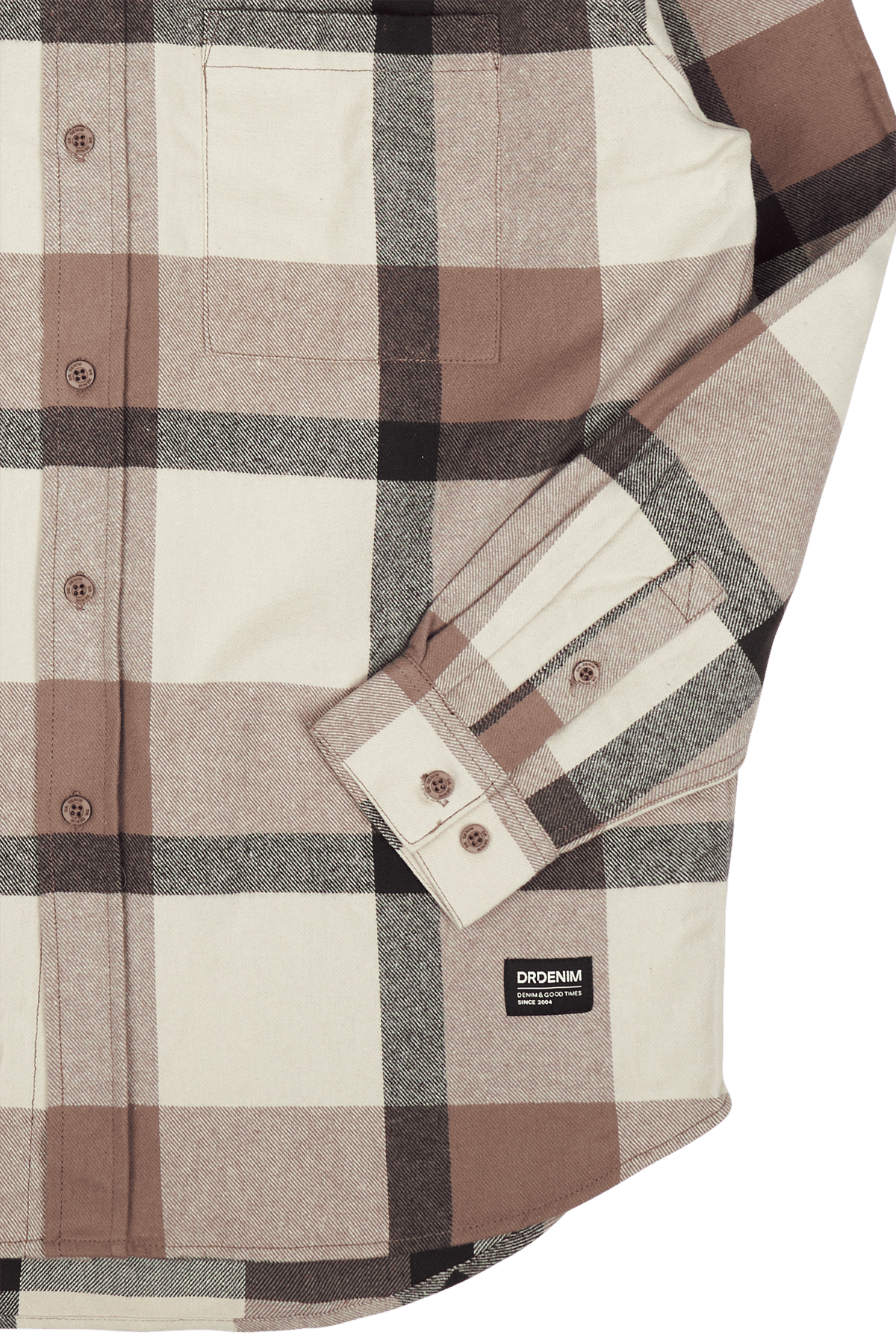State Shirt Q21 Walnut Check - Bild 4