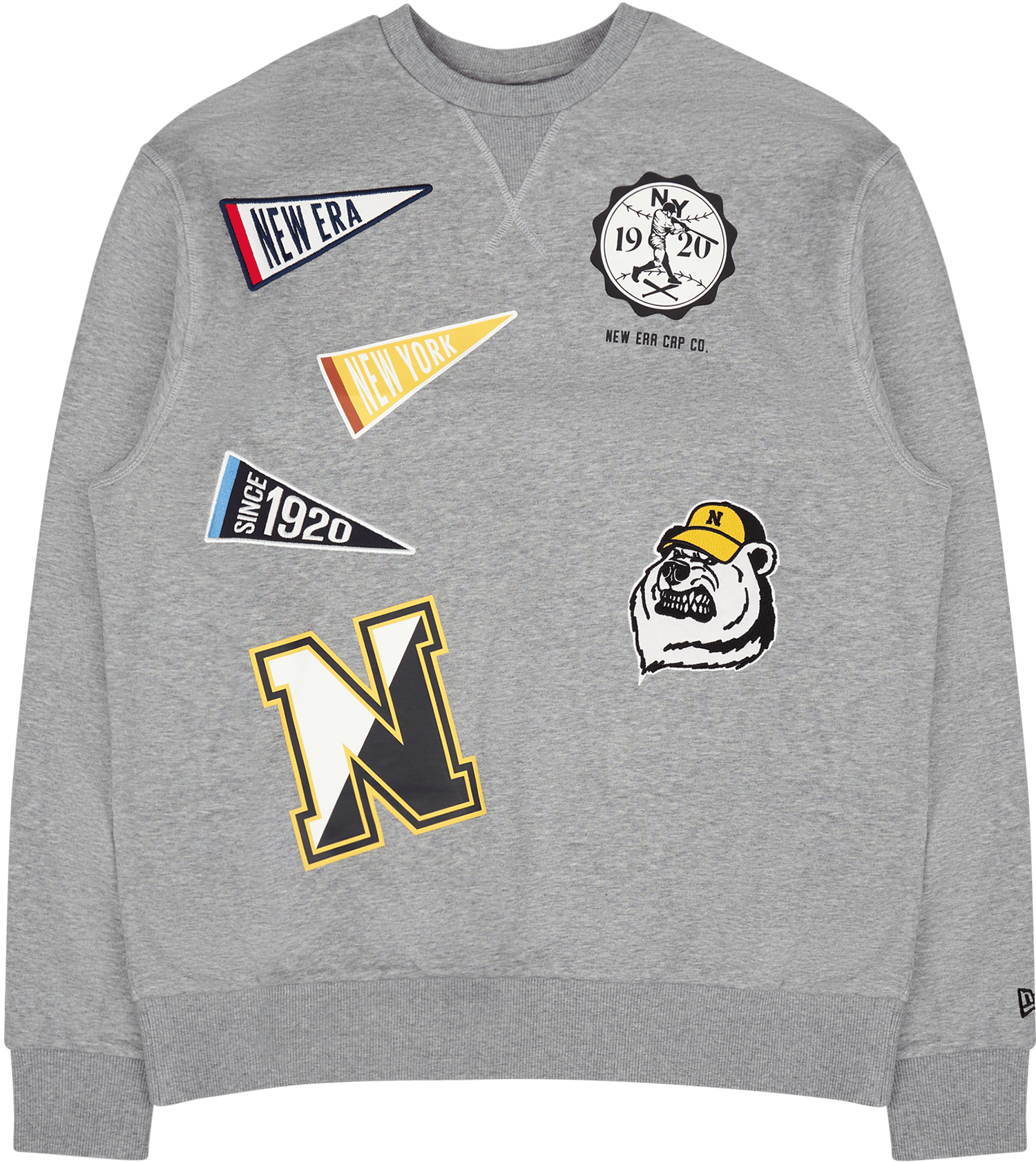 NE HERITAGE BADGE OS CREW NEW