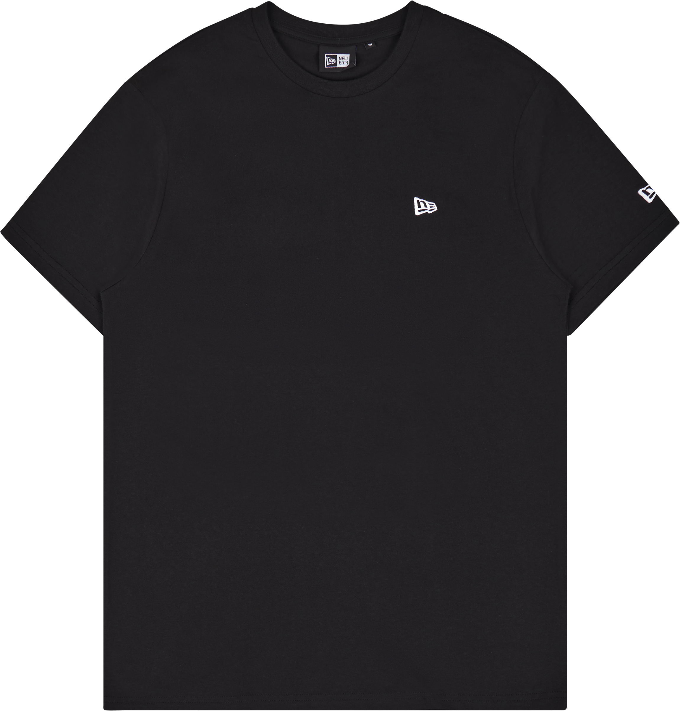 NE ESSENTIALS TEE NEWERA, Male, Tøj, T-shirt, Sort, L