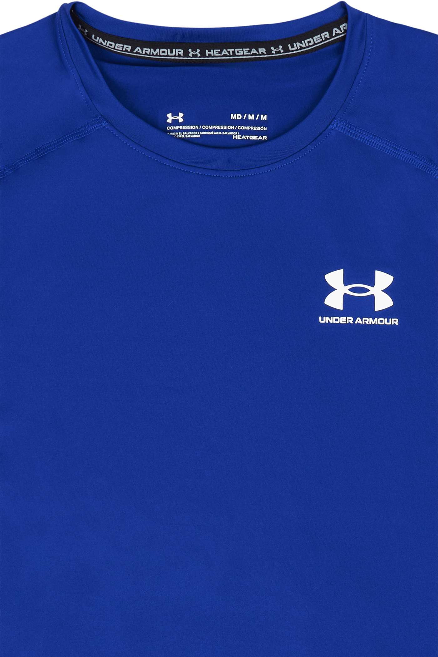 UA Hg Armour Comp Ss Royal - Bild 3