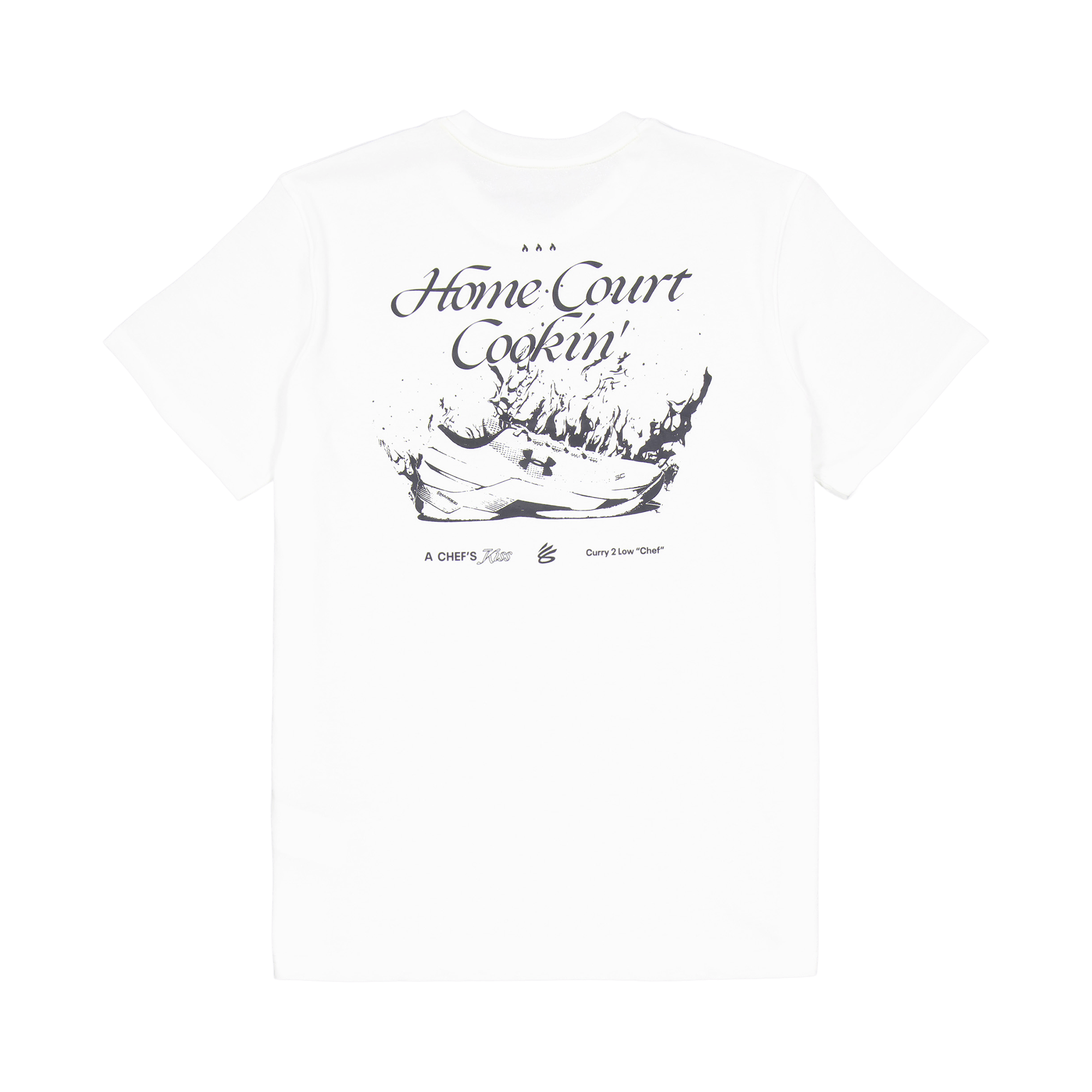 Ua Curry Cook Heavyweight Ss White - Bild 2