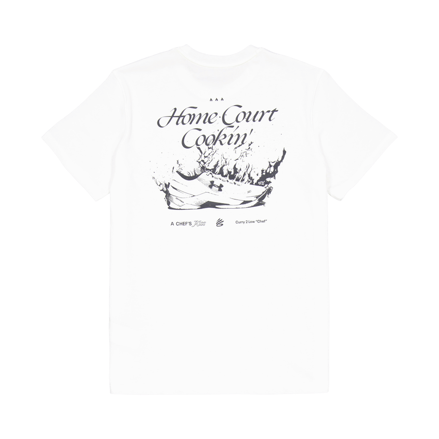 Ua Curry Cook Heavyweight Ss White - Bild 2