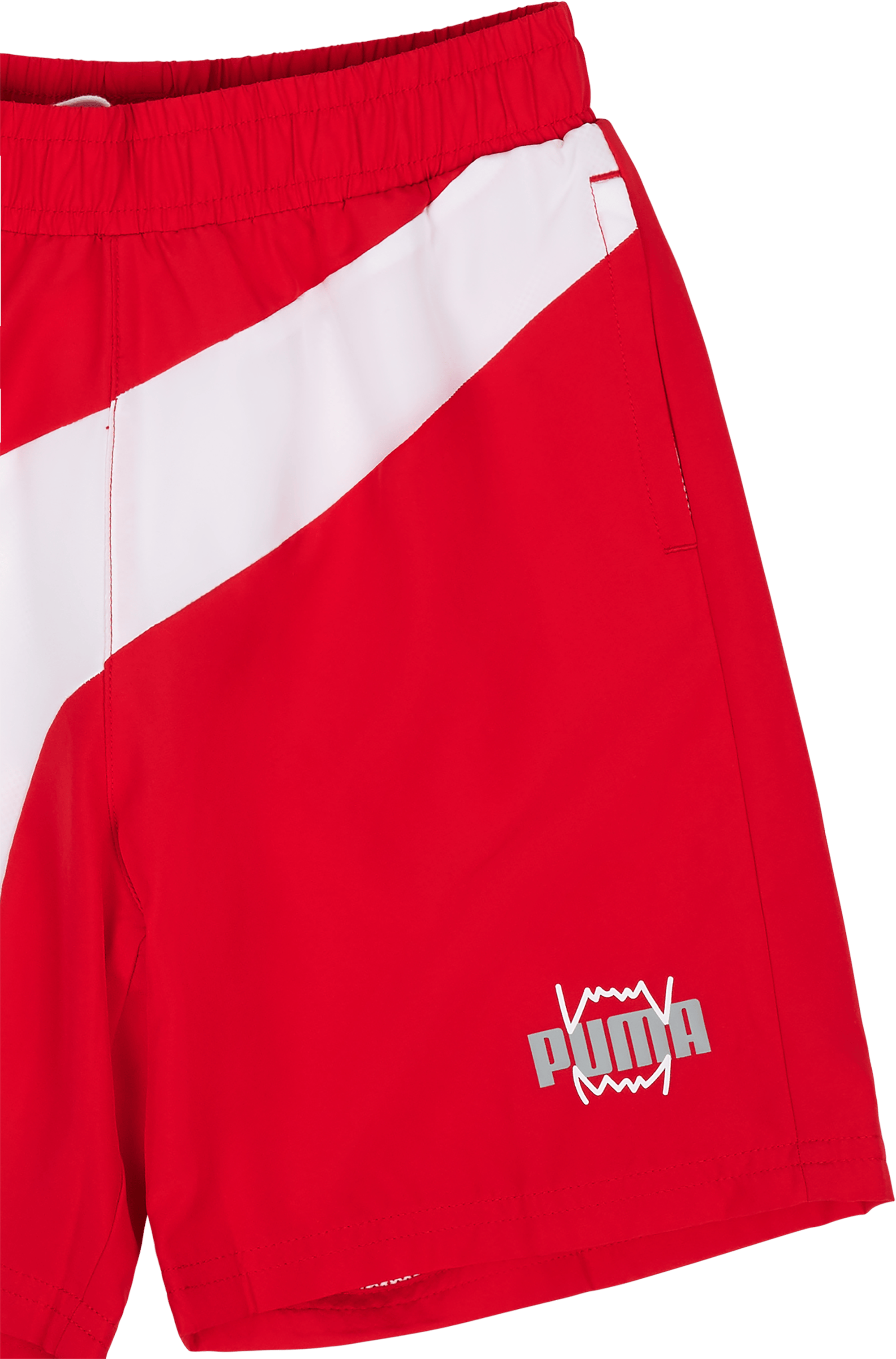 Basketball Clyde Shorts B Red - Bild 3