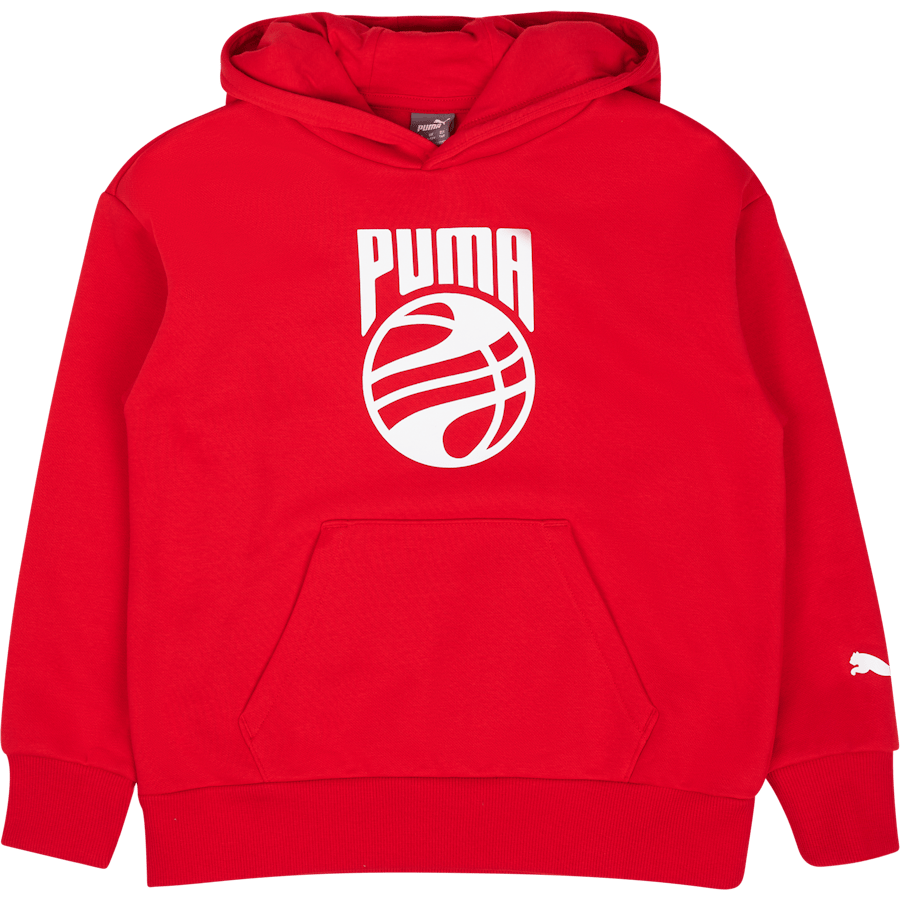 Basketball Posterize Hoodie Fl Red