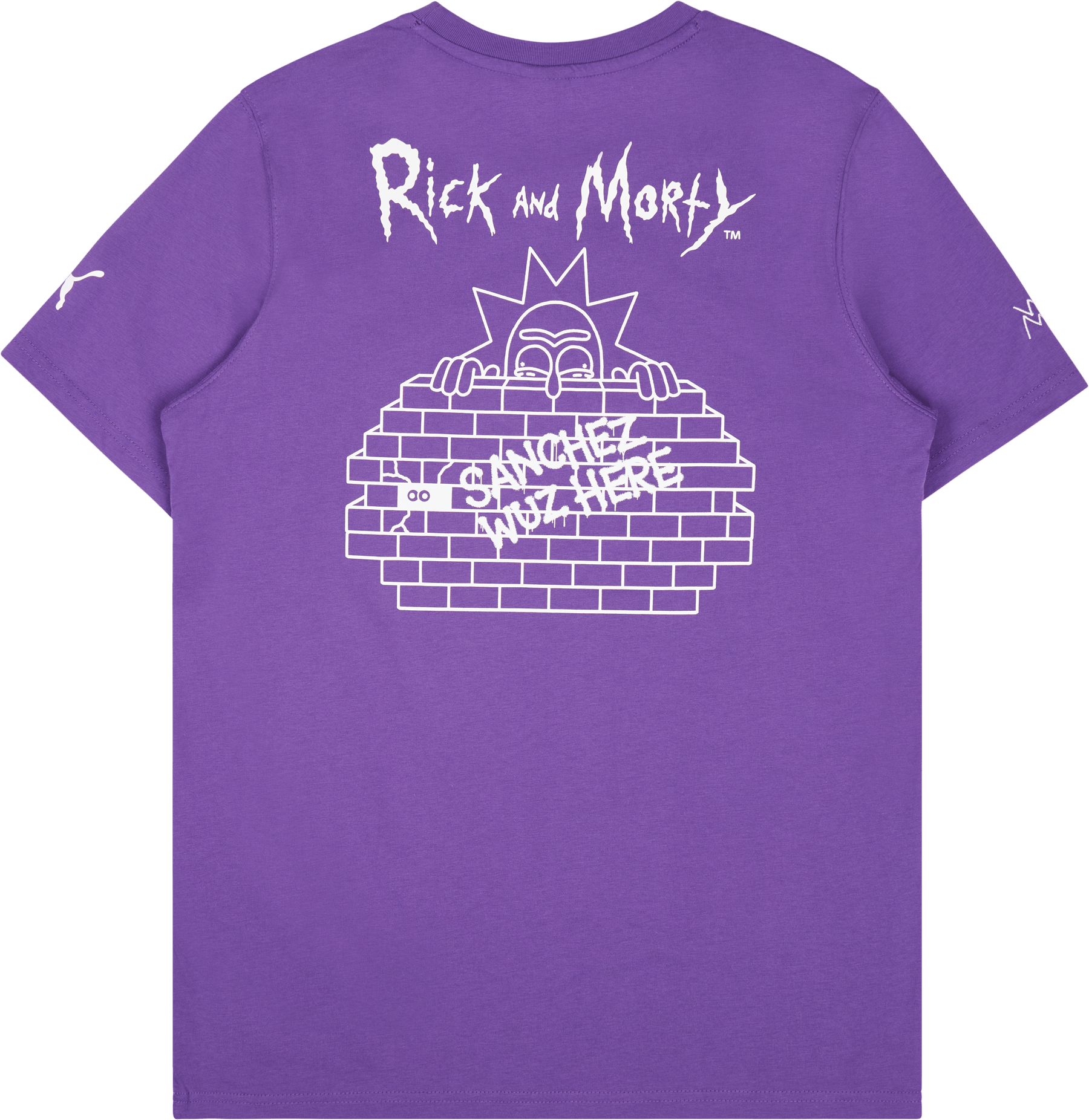 Sanchez Wuz Here Tee Purple - Bild 2