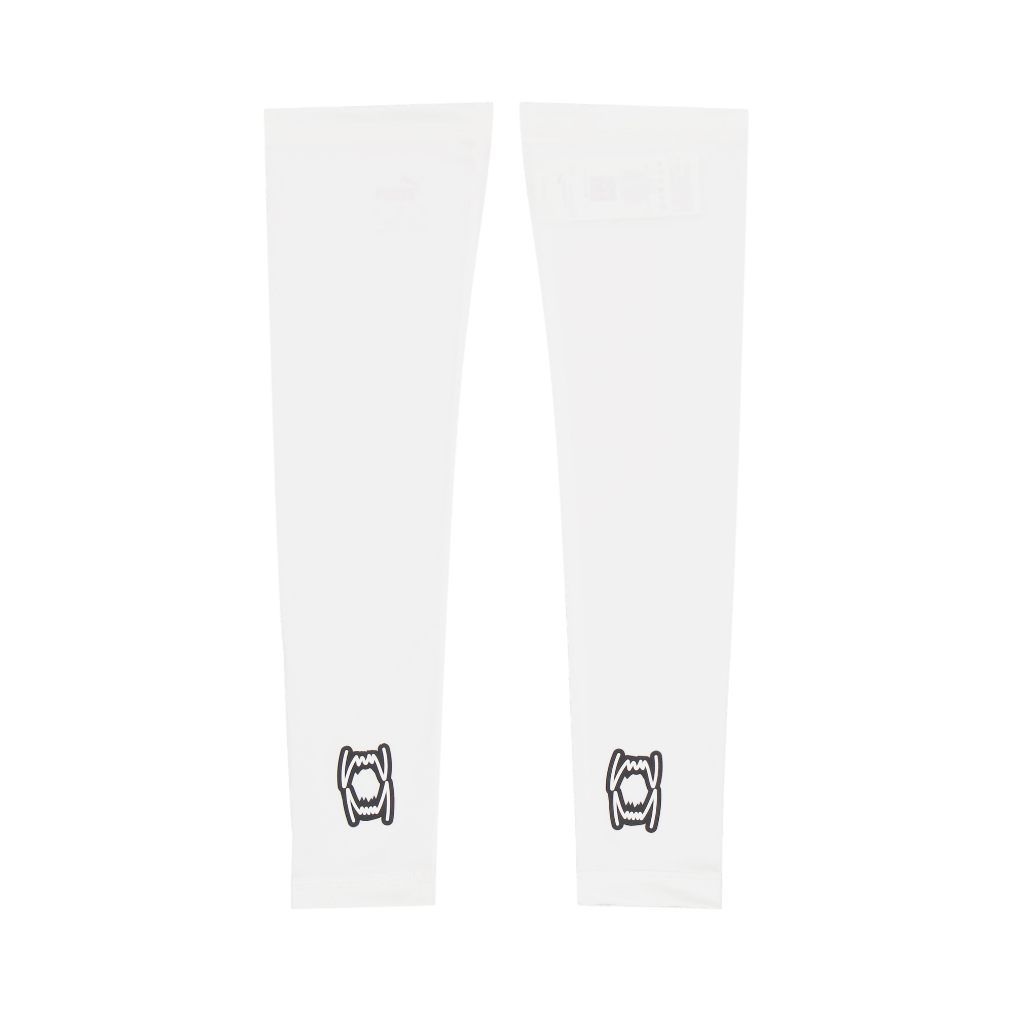 Hoops Team Arm Sleeves White