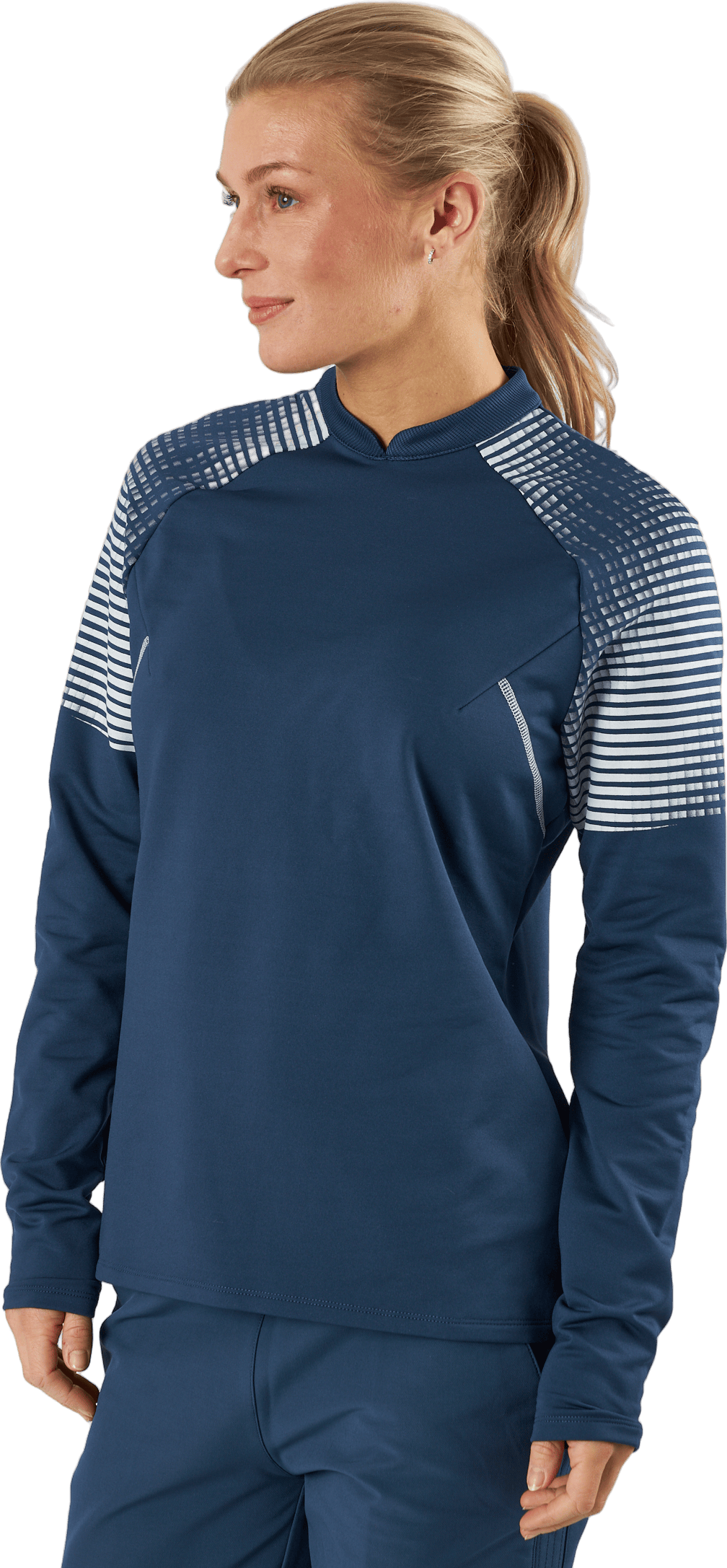 COLD.RDY Long-Sleeve Top Mock Long-Sleeve Top Crew Navy - Bild 2