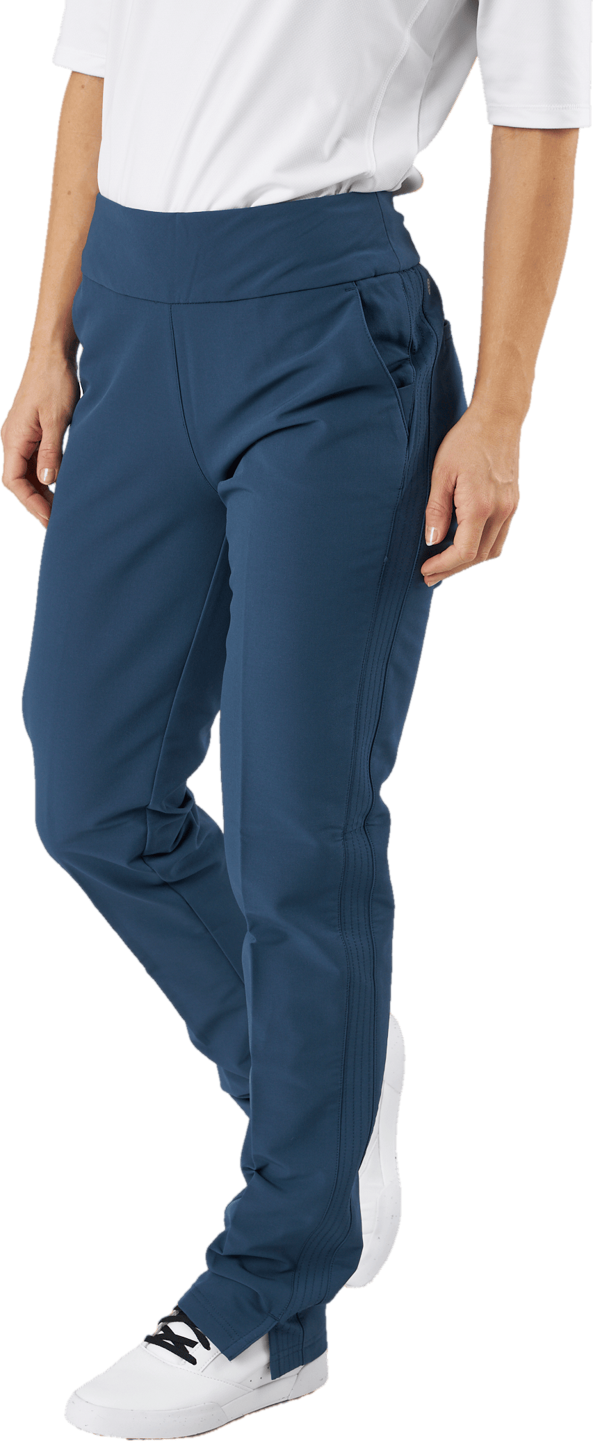 Winter Weight Pull-On Golf Trousers Crew Navy - Bild 2