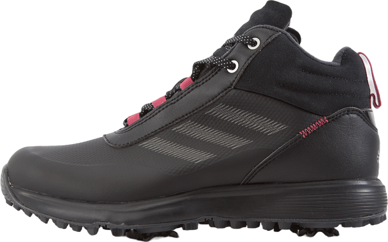 S2G Mid-Cut Golf Shoes Core Black / Dark Silver Metallic / Wild Pink, Female, Kengät, Golfkengät, Musta, EU 40 2/3