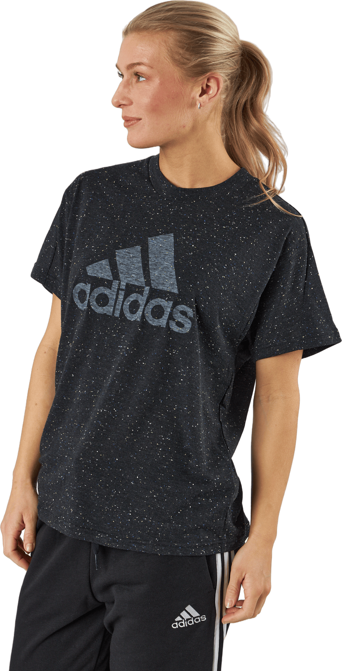 Future Icons Winners 3.0 T-Shirt Black Melange - Bild 2