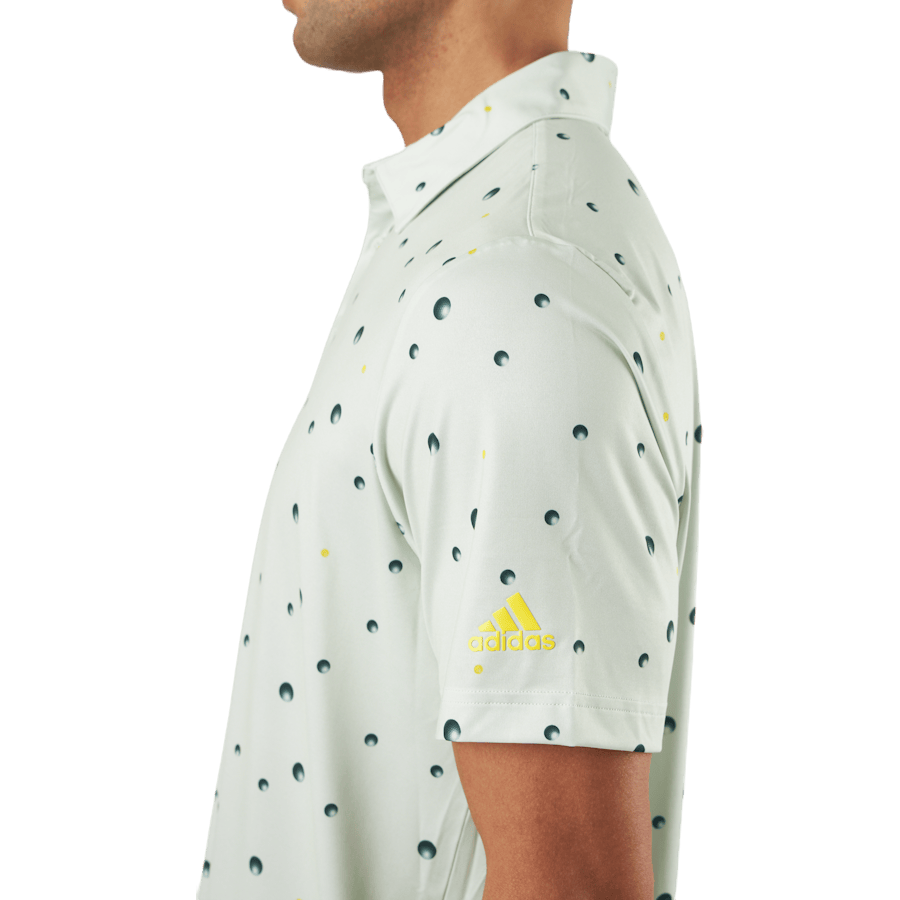 Ultimate365 Allover Print Golf Polo Shirt Linen Green / Shadow Green / Impact Yellow - Bild 5