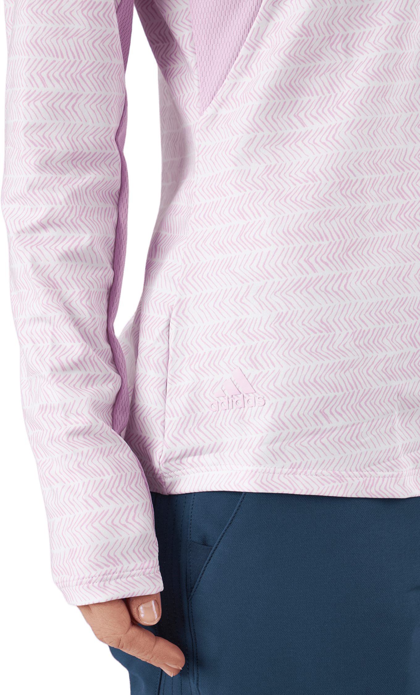 Ultimate365 Polo Long-Sleeve Top Bliss Lilac - Bild 5