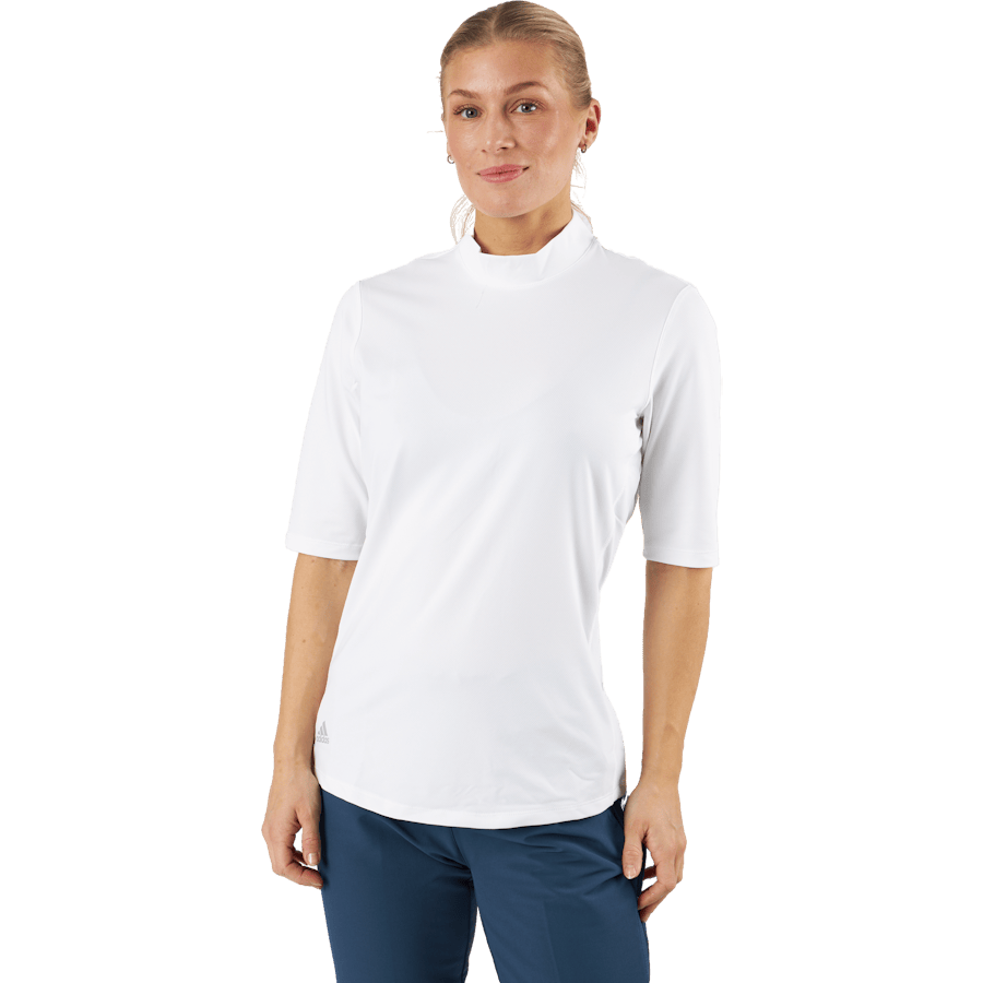 Essentials Mock Polo Shirt White