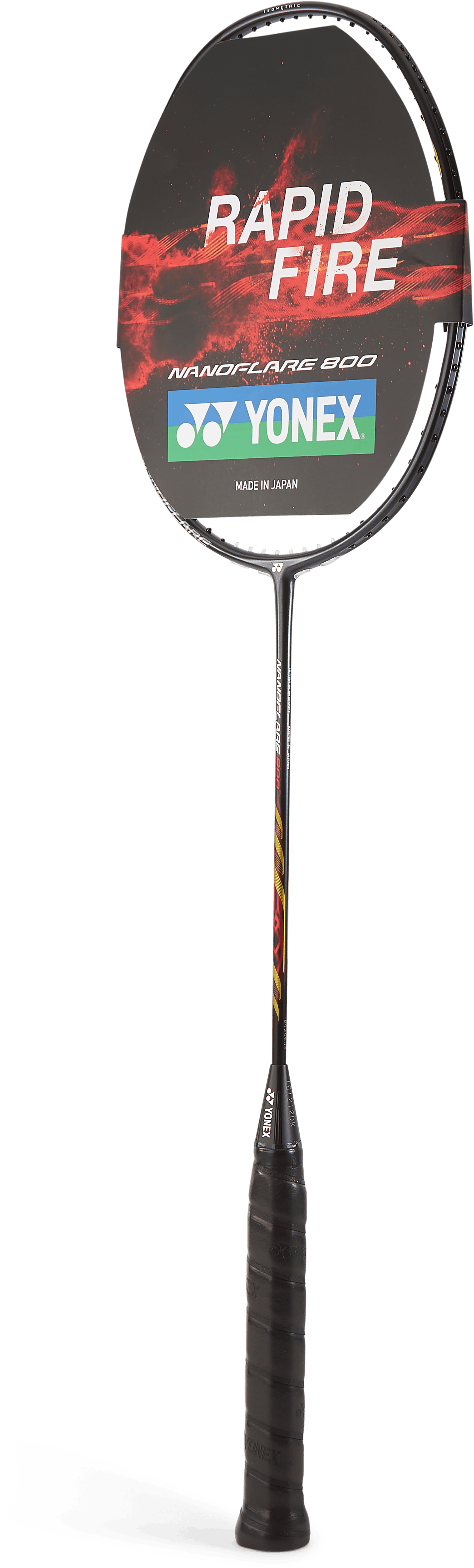 Nanoflare 800 Mat Black, Unisex, varusteet, mailat, Sulkapallo, 4U-G5