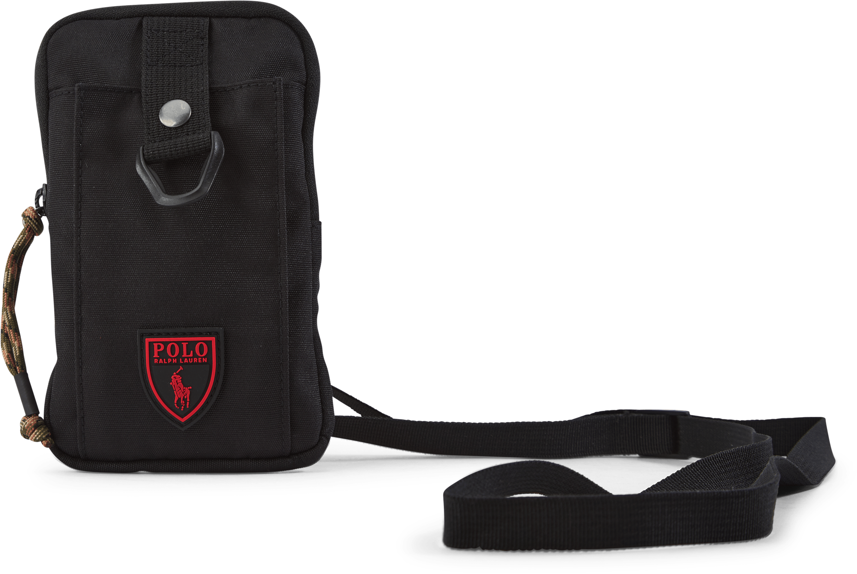 Canvas Phone Pouch Black, Male, Vybavenie, Doplnky, Čierna, ONESIZE