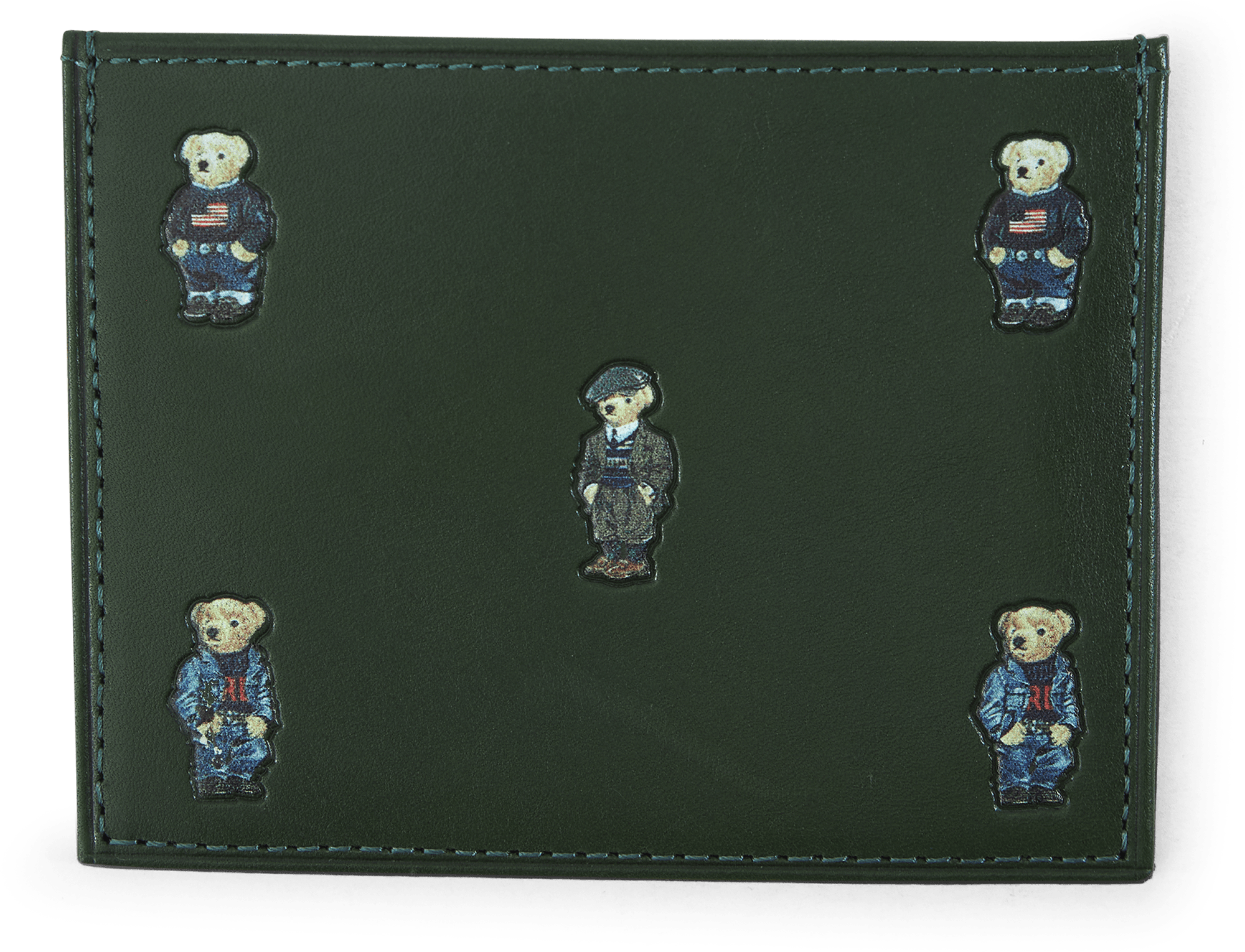 Polo Ralph Lauren Leather Bear Wallet New Forest, Male, Vybavenie, ostatné príslušenstvo, ONESIZE