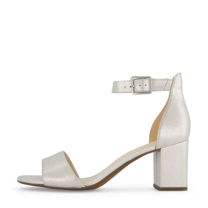 Deva Mae Silver Metallic, Female, Scarpe, Tacchi, tacchi alti, Argento, EU 39,5