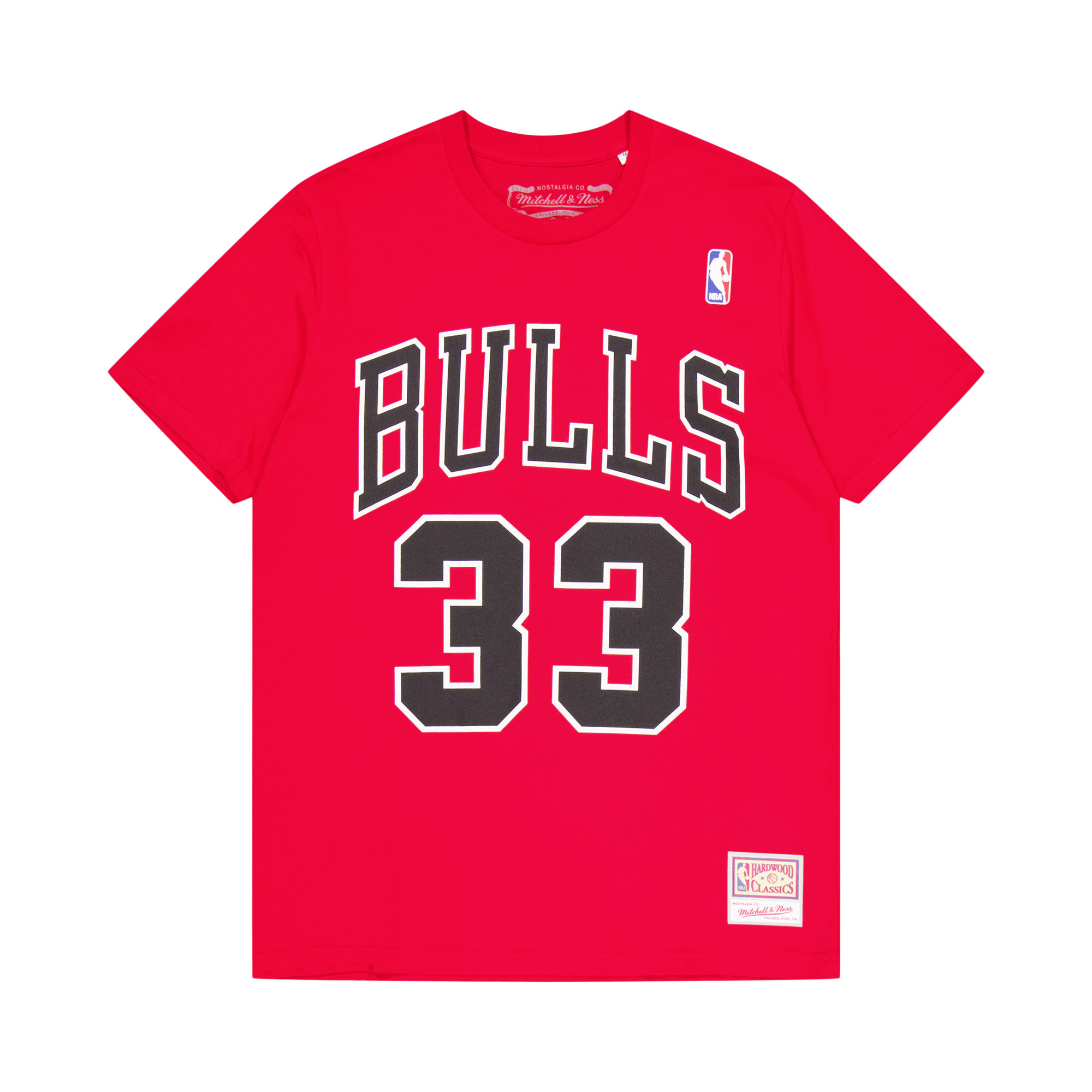 Name & Number Tee – Scottie Pi Red