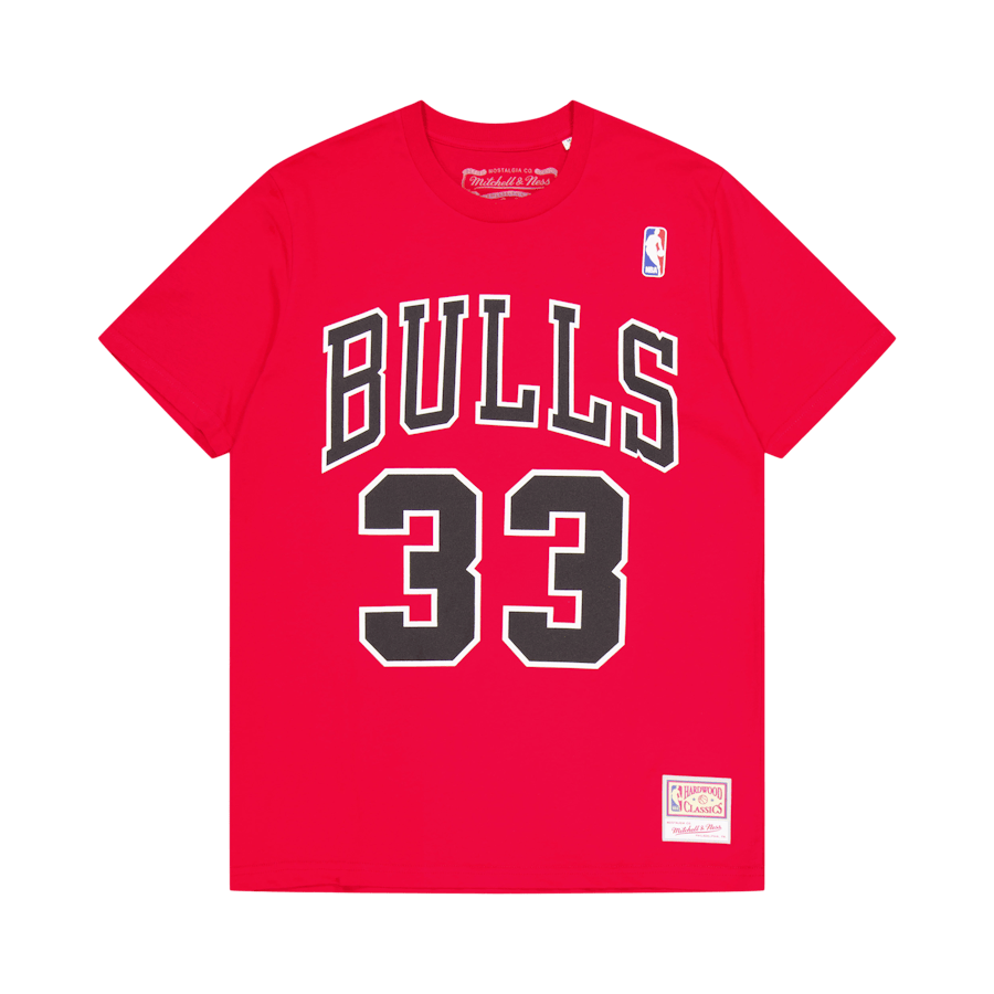 Name & Number Tee - Scottie Pi Red