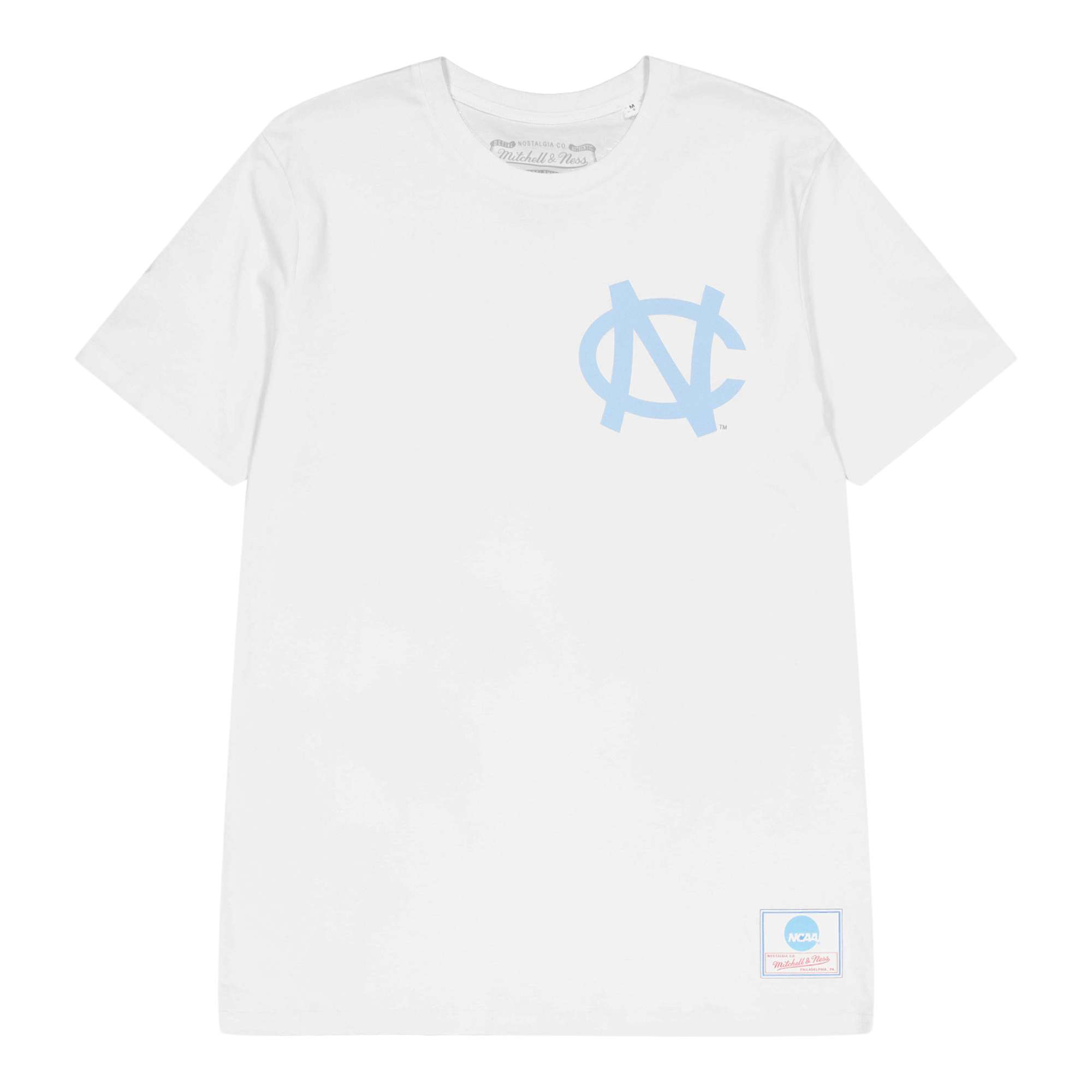 Large Left Chest Logo Tee White