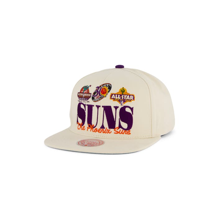 Suns Reframe Retro Snapback HWC, Male, Apparels, Hats & Caps, White, ONESIZE