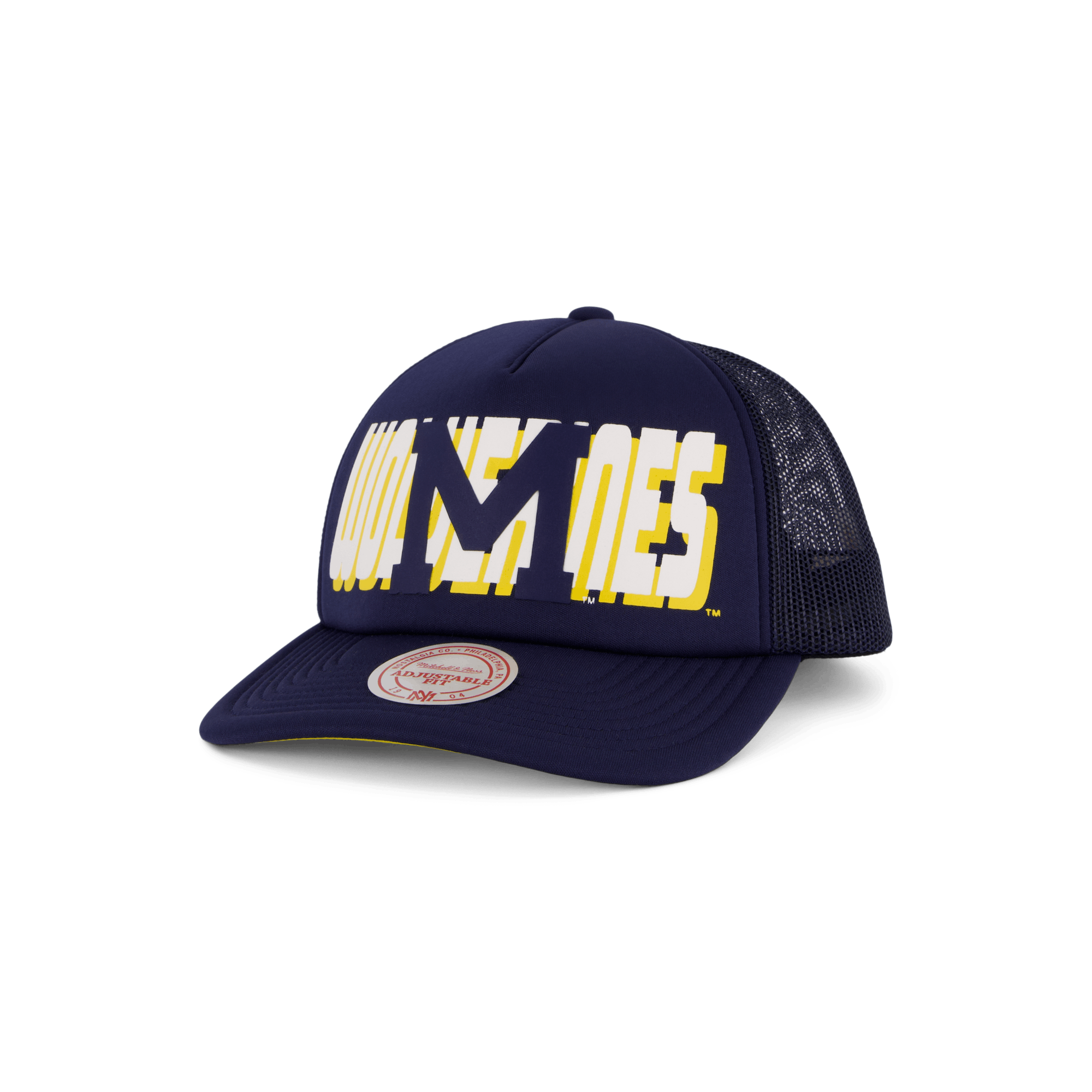 Wolwerines Billboard Trucker Snapback, Male, Apparels, Hats & Caps, Blue, ONESIZE