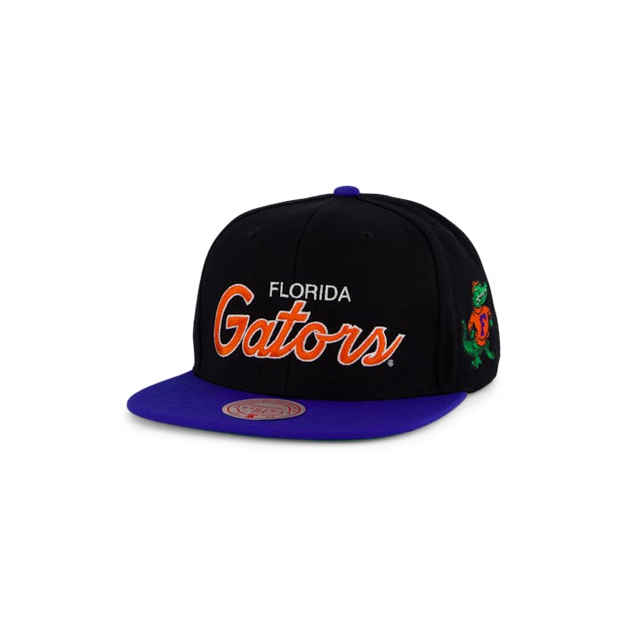 Gators Team Script 2.0 Snapback, Male, Odevy, Klobúky a čiapky, Čierna, ONESIZE