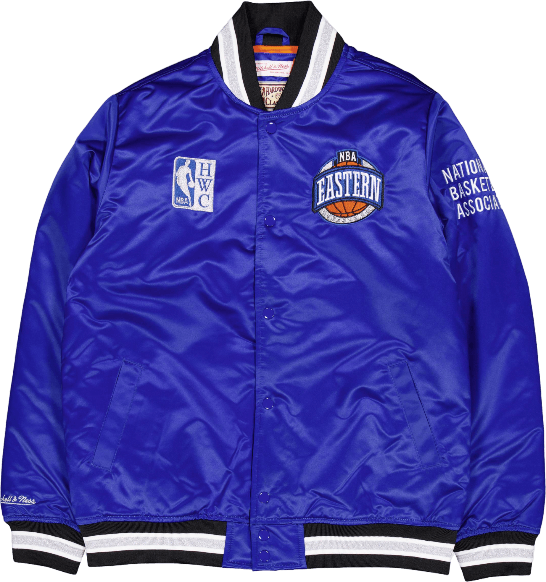 Heavyweight Satin Jacket Royal, Male, Aparelhos, jaquetas, Azul, M