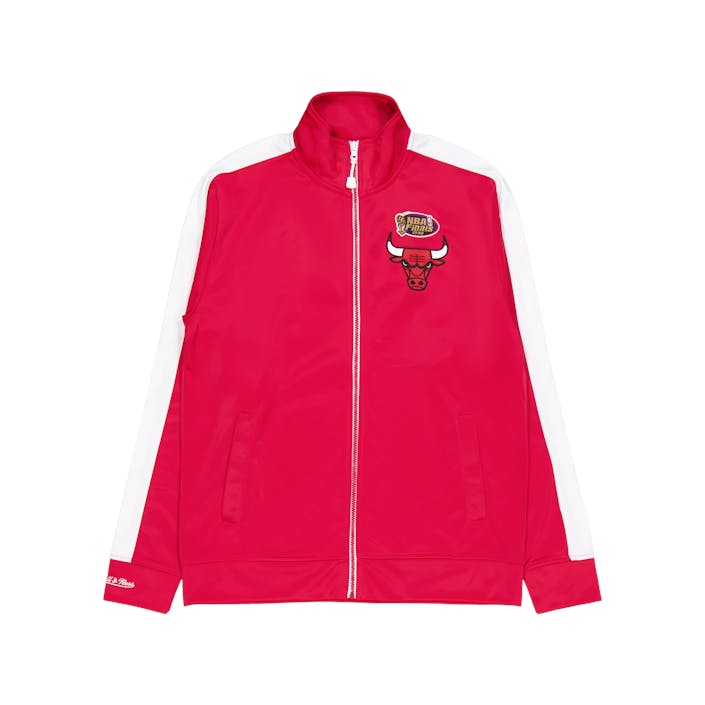 Flashback Track Jacket Scarlet, Male, Odevy, bundy, Červená, XL