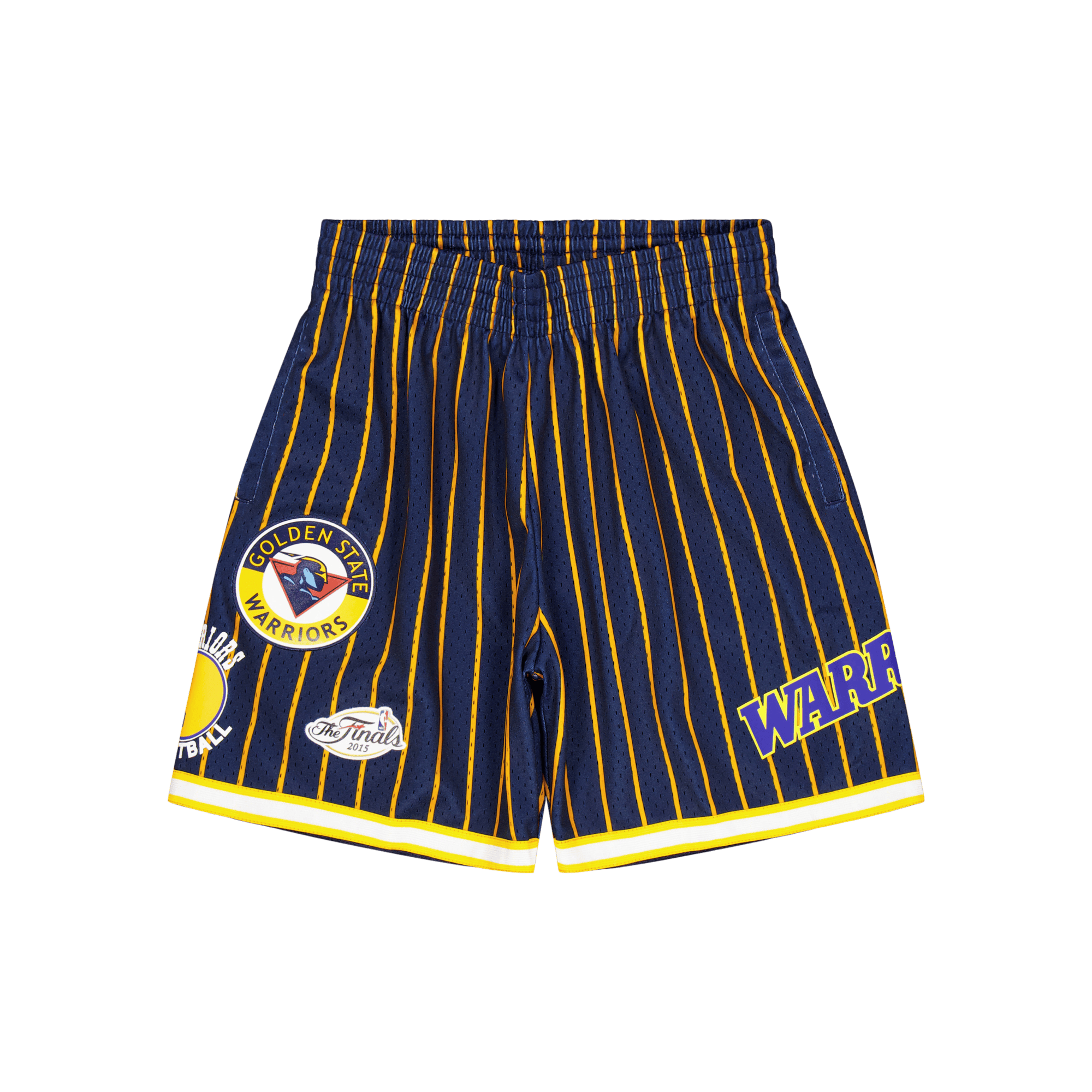 M&n City Collection Mesh Short Navy/gold