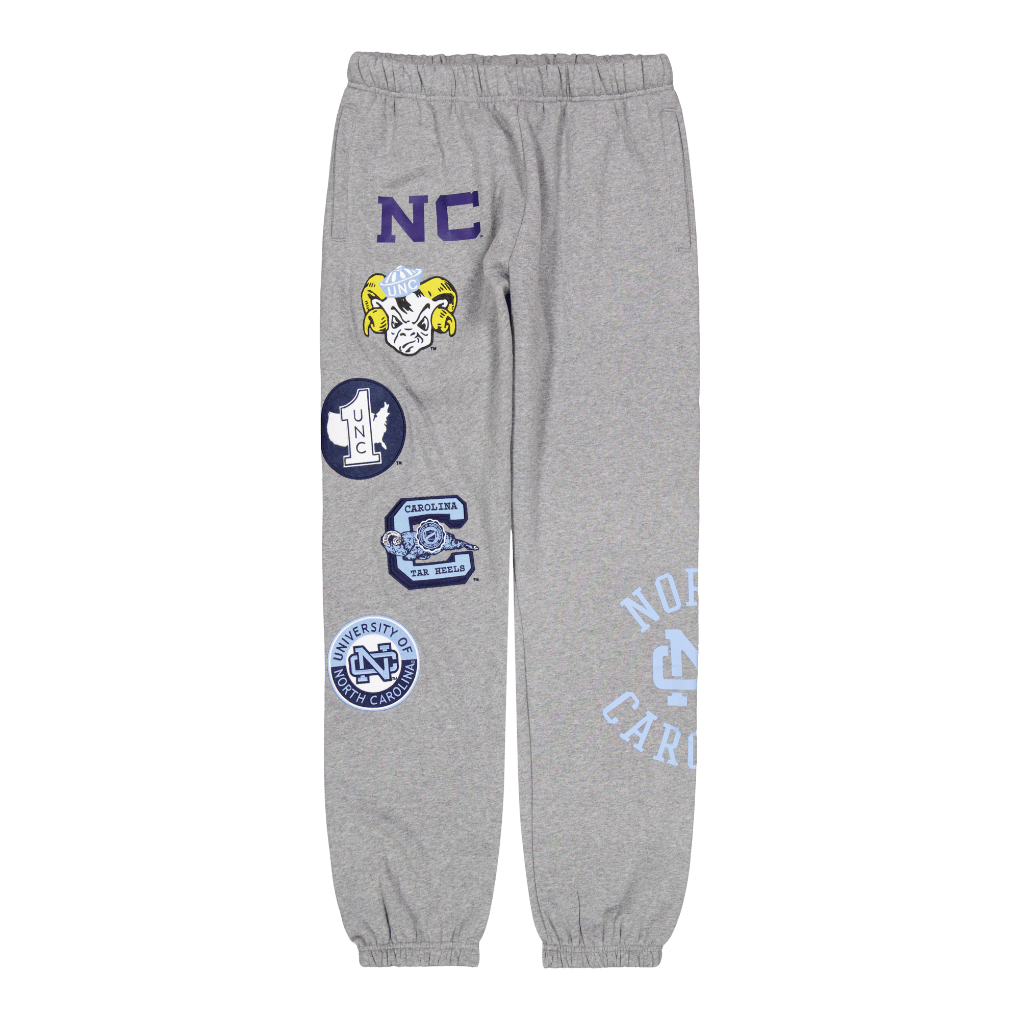 M&n City Collection Fleece Pan Grey Heather, Male, Aparelhos, Bottoms, Cinzento, M