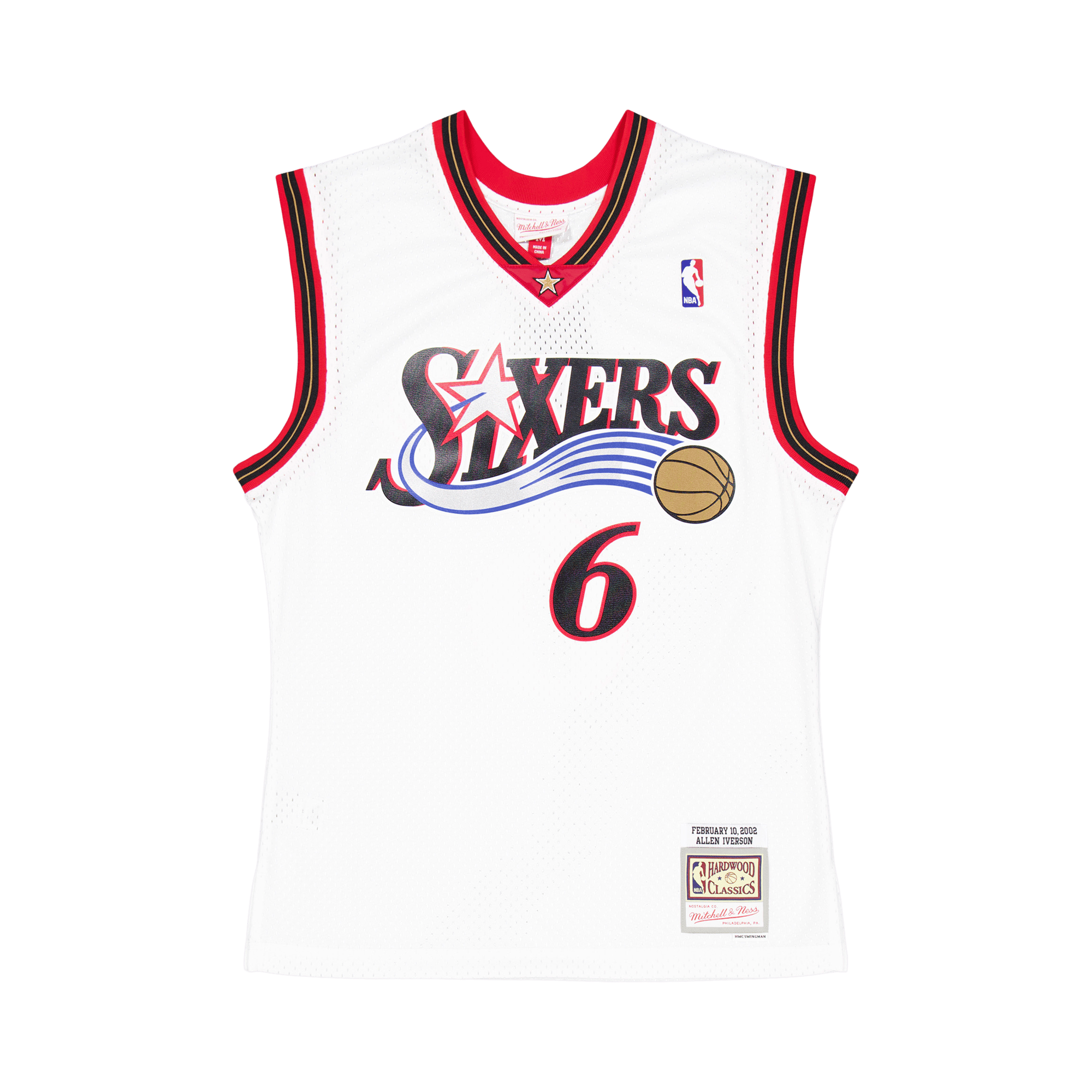 Swingman Jersey – Philadelphia White