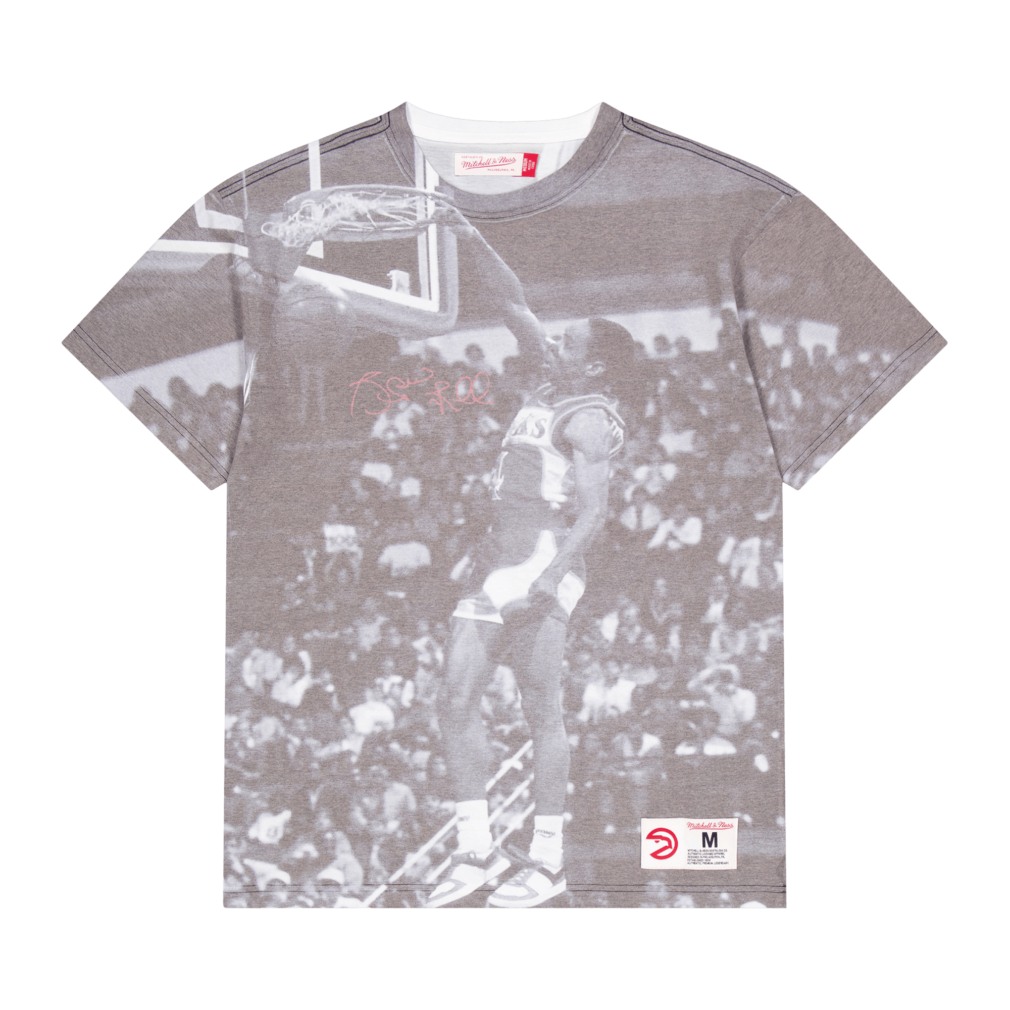 Above The Rim Sublimated S/s T White