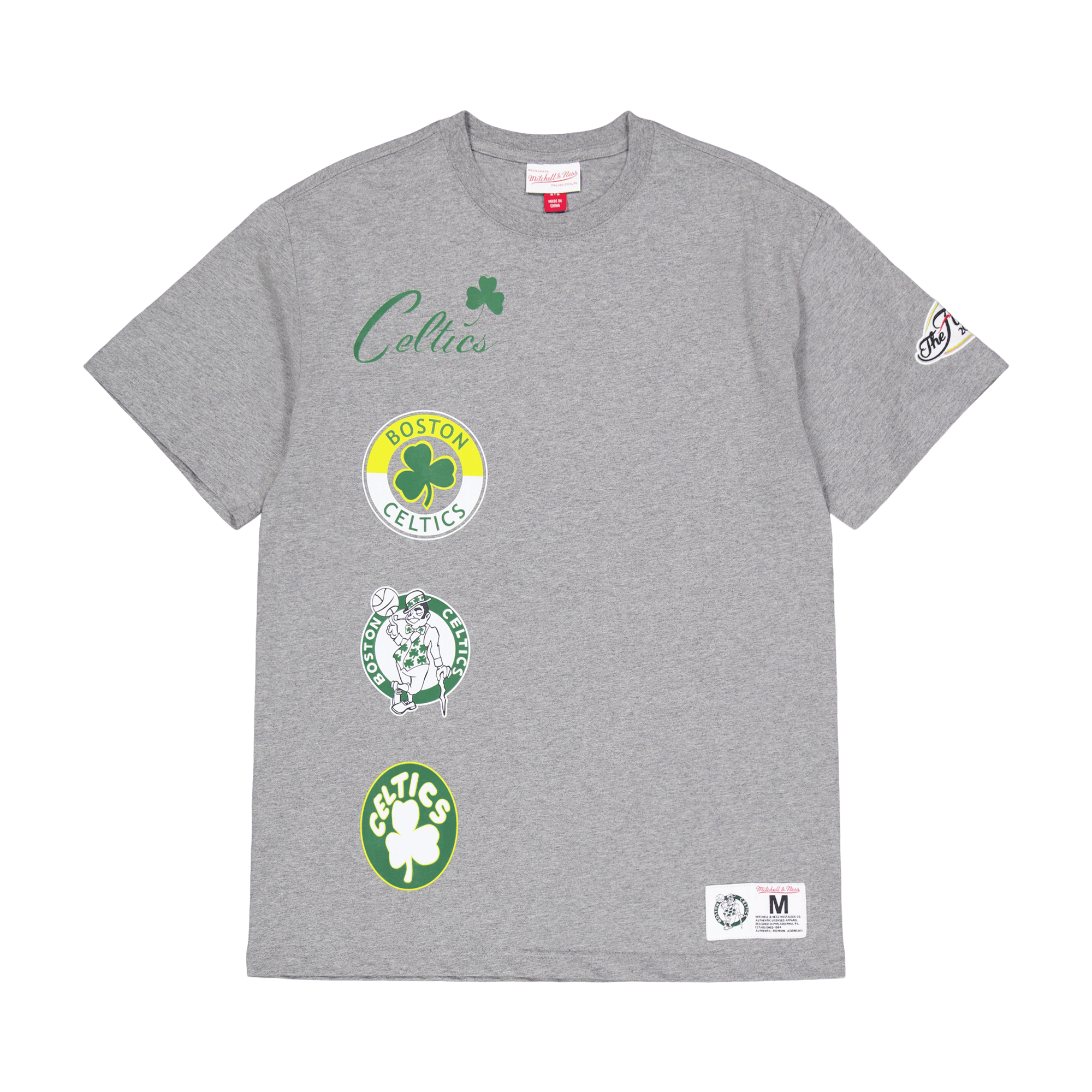 M&n City Collection S/s Tee Grey Heather