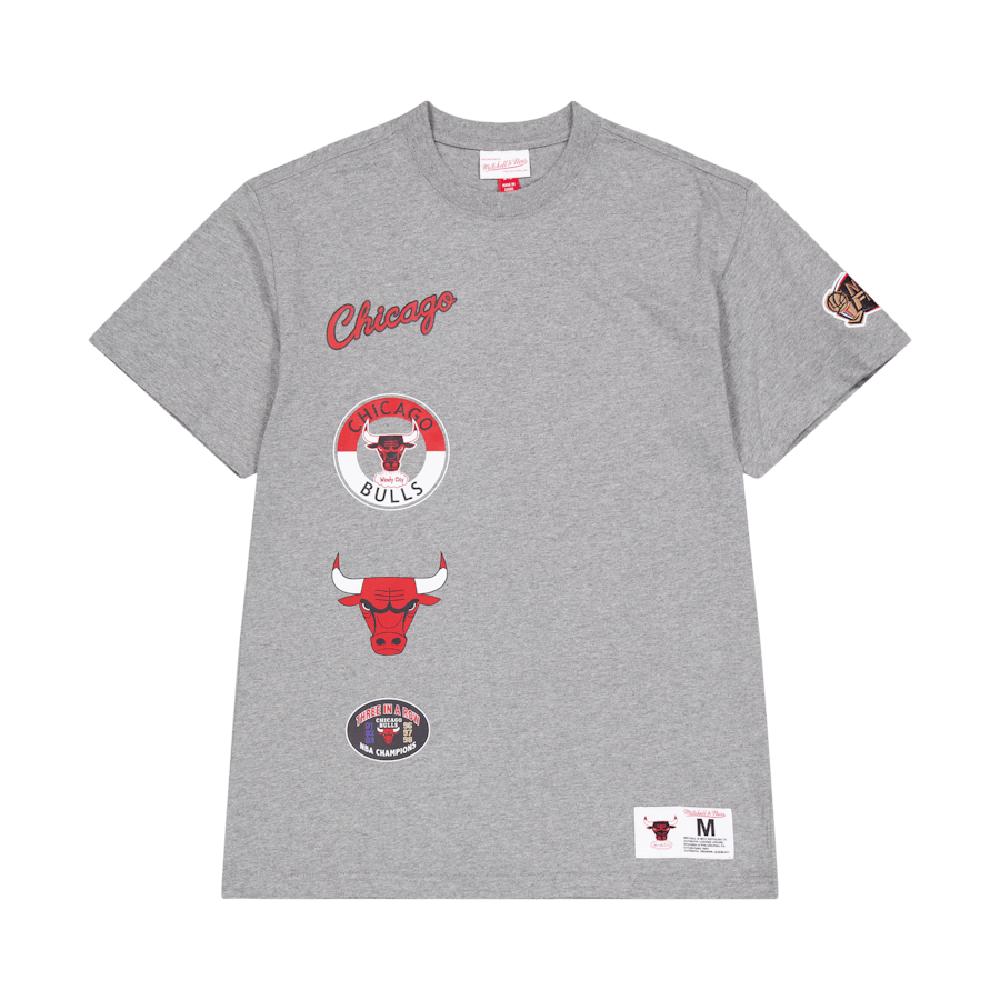 M&n City Collection S/s Tee Grey Heather