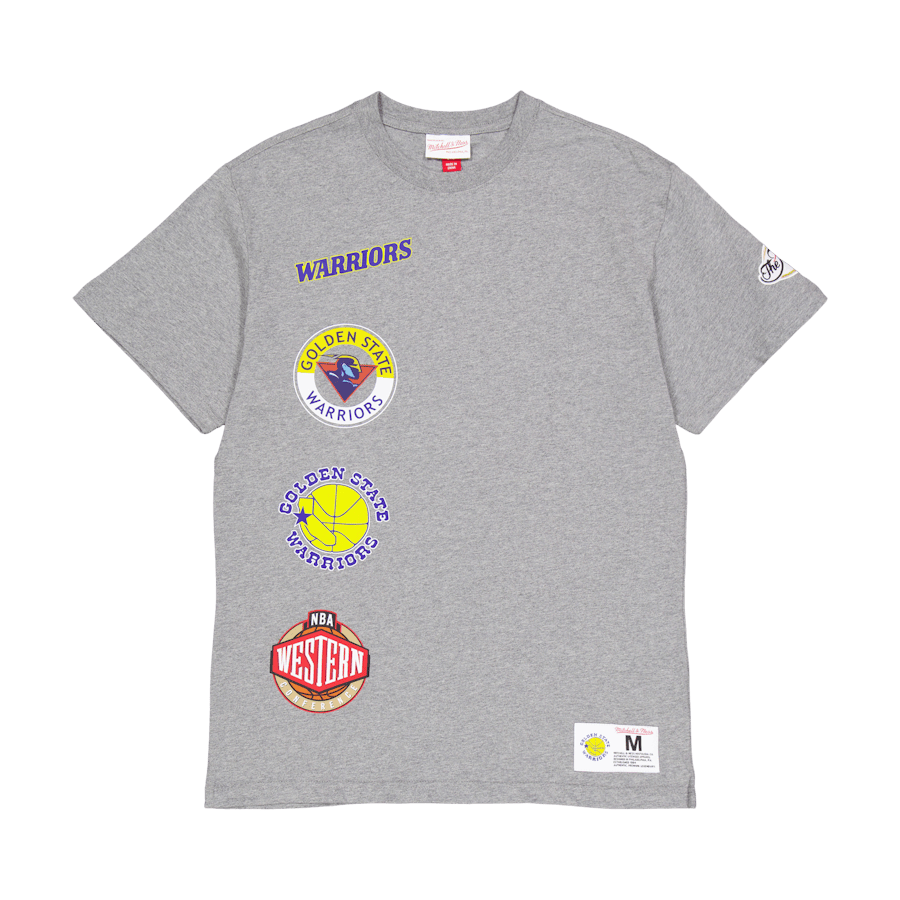 M&n City Collection S/s Tee Grey Heather