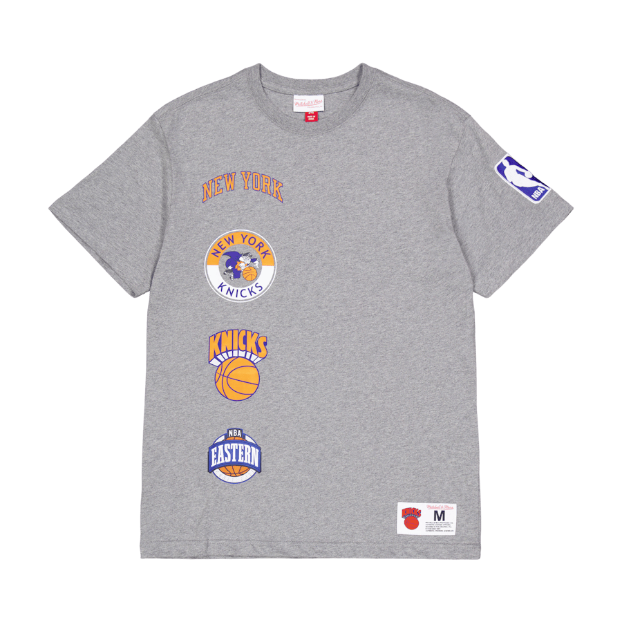 M&n City Collection S/s Tee Grey Heather