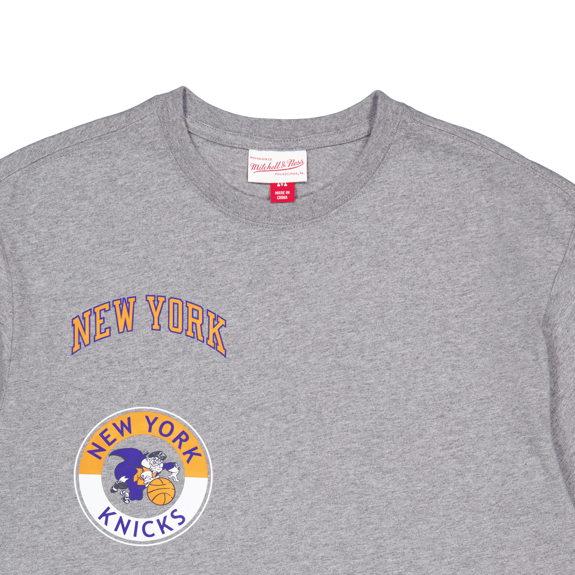 M&n City Collection S/s Tee Grey Heather - Bild 3