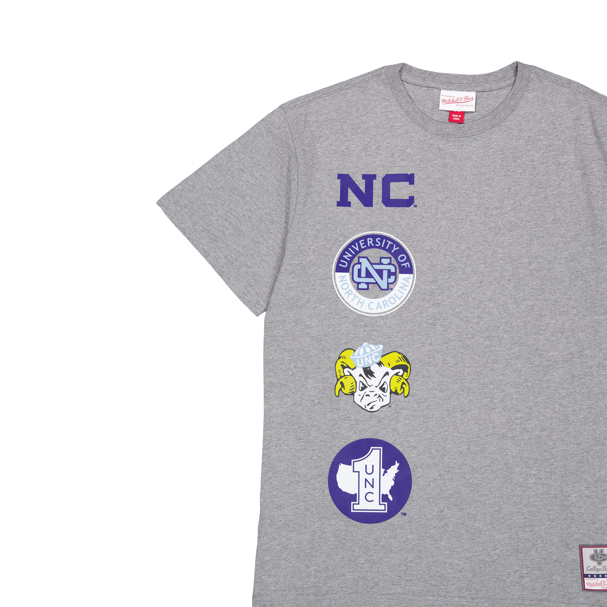 M&n City Collection S/s Tee Grey Heather - Bild 3