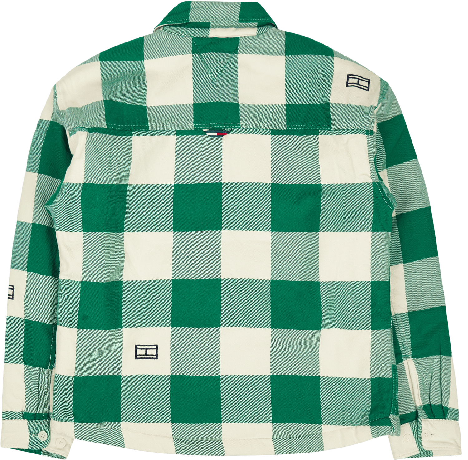 Sherpa Lined Checked Shirt Green - Bild 2