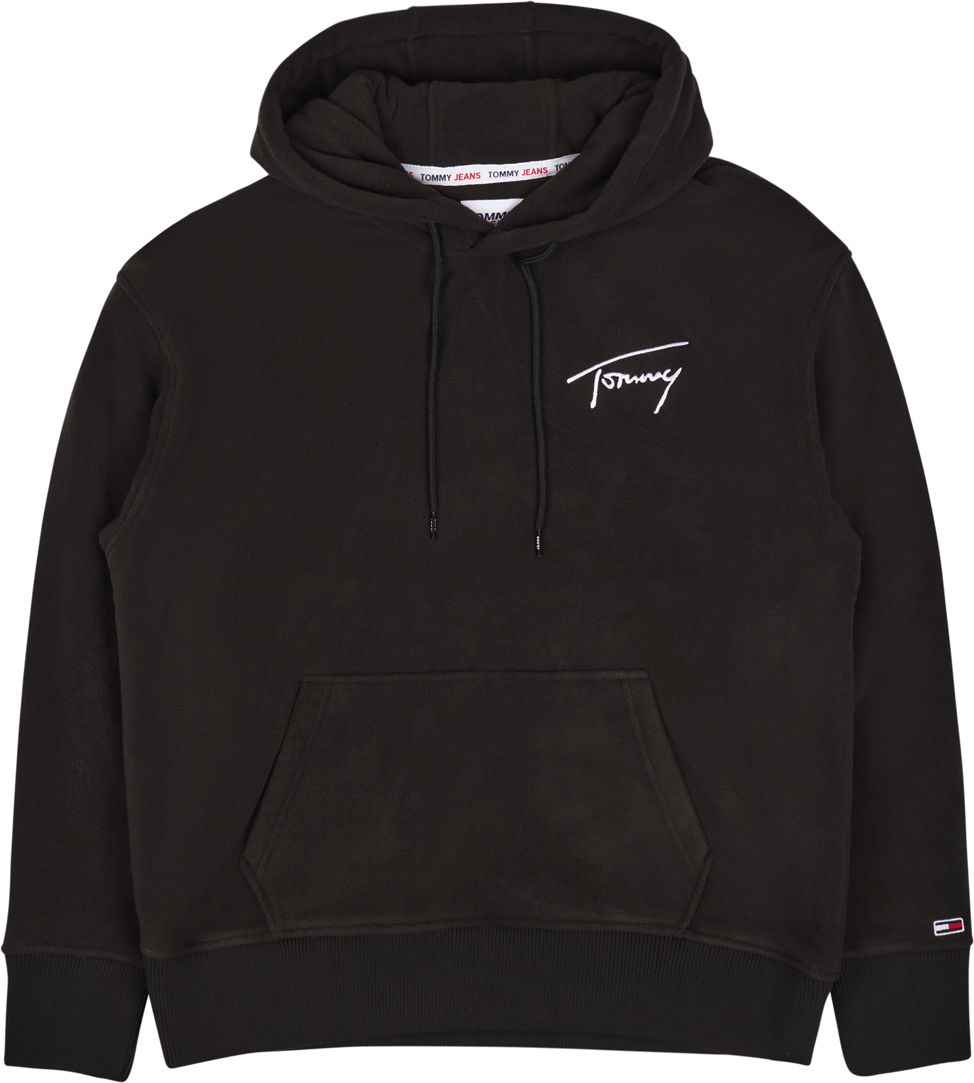 Tjm Rlxd Polar Signature Hoodi Black
