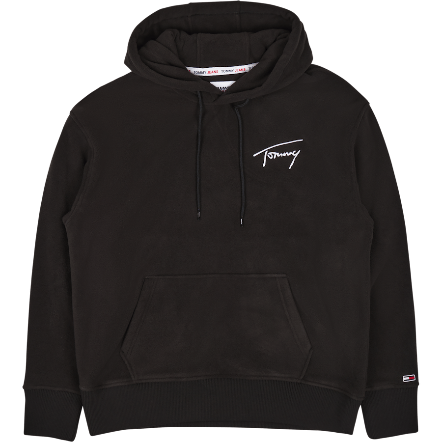 Tjm Rlxd Polar Signature Hoodi Black