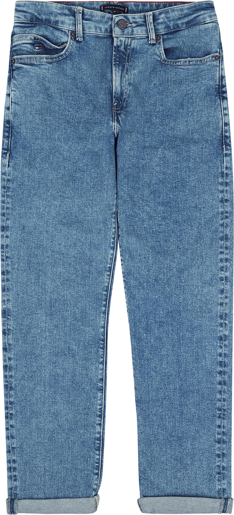 Modern Straight Marb Blue