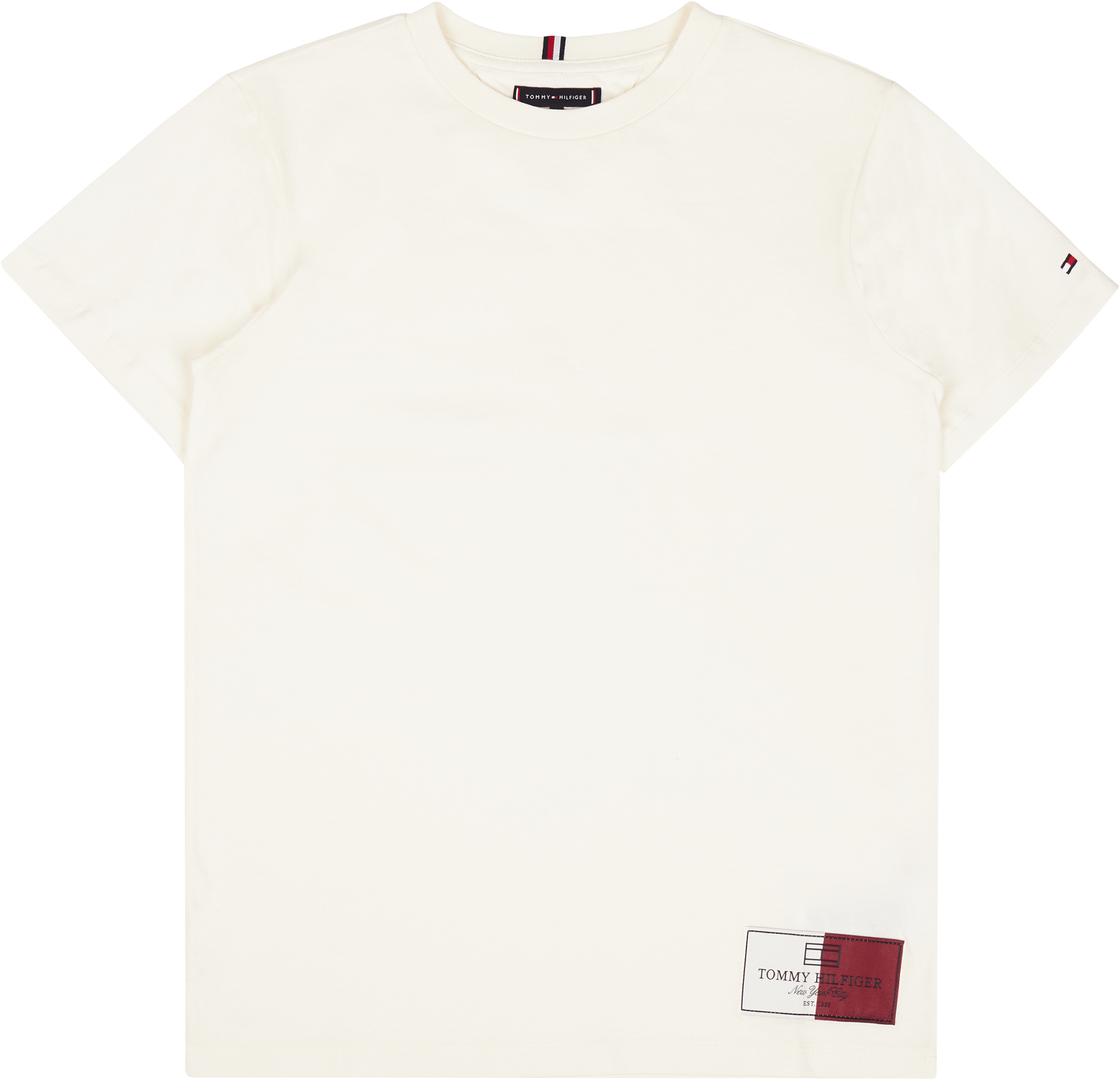 Flag Label Tee S/s Beige