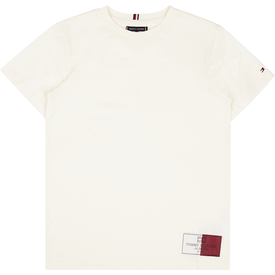 Flag Label Tee S/s Beige