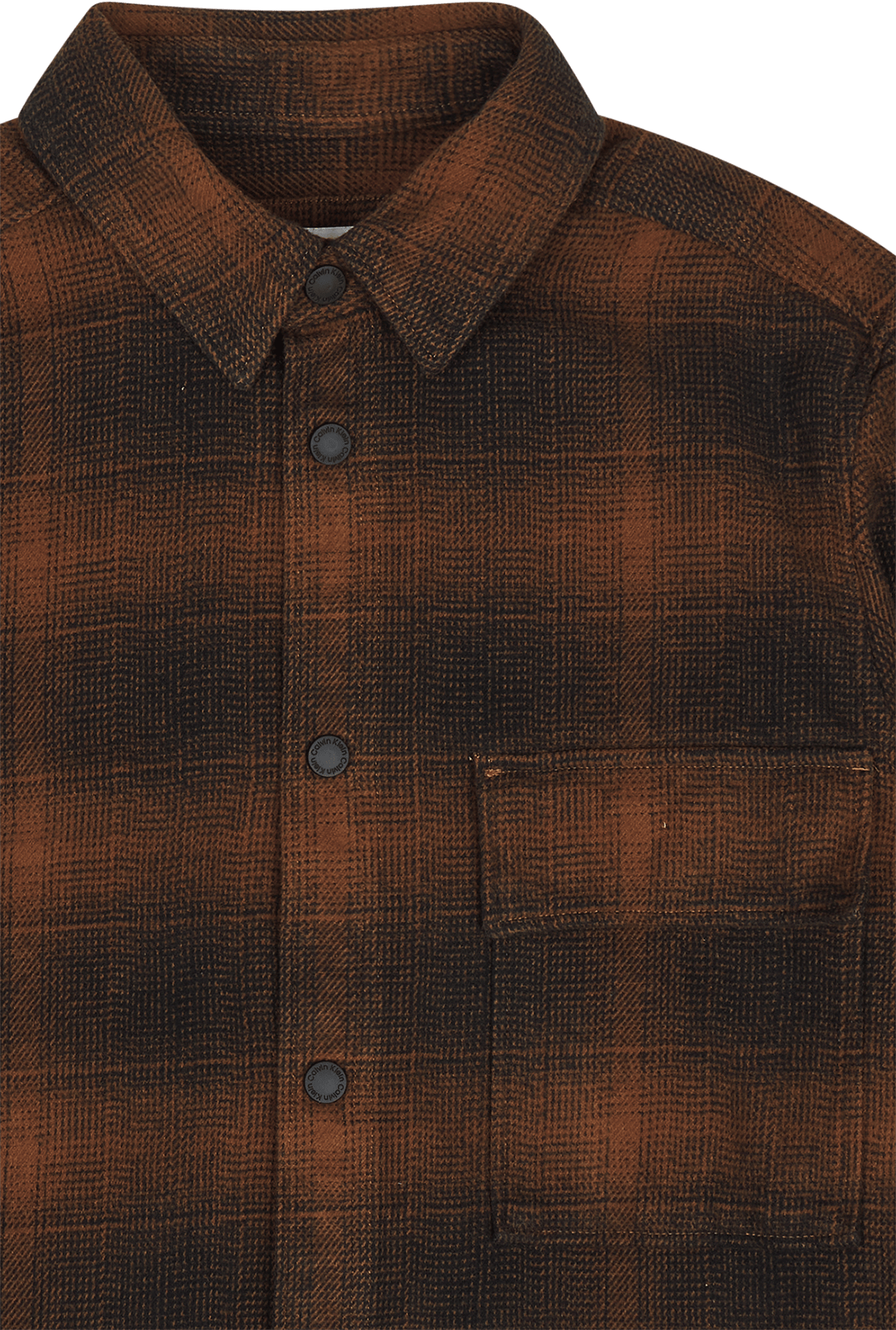 Calvin Klein Blurred Check Indoor Overshirt - Bild 3