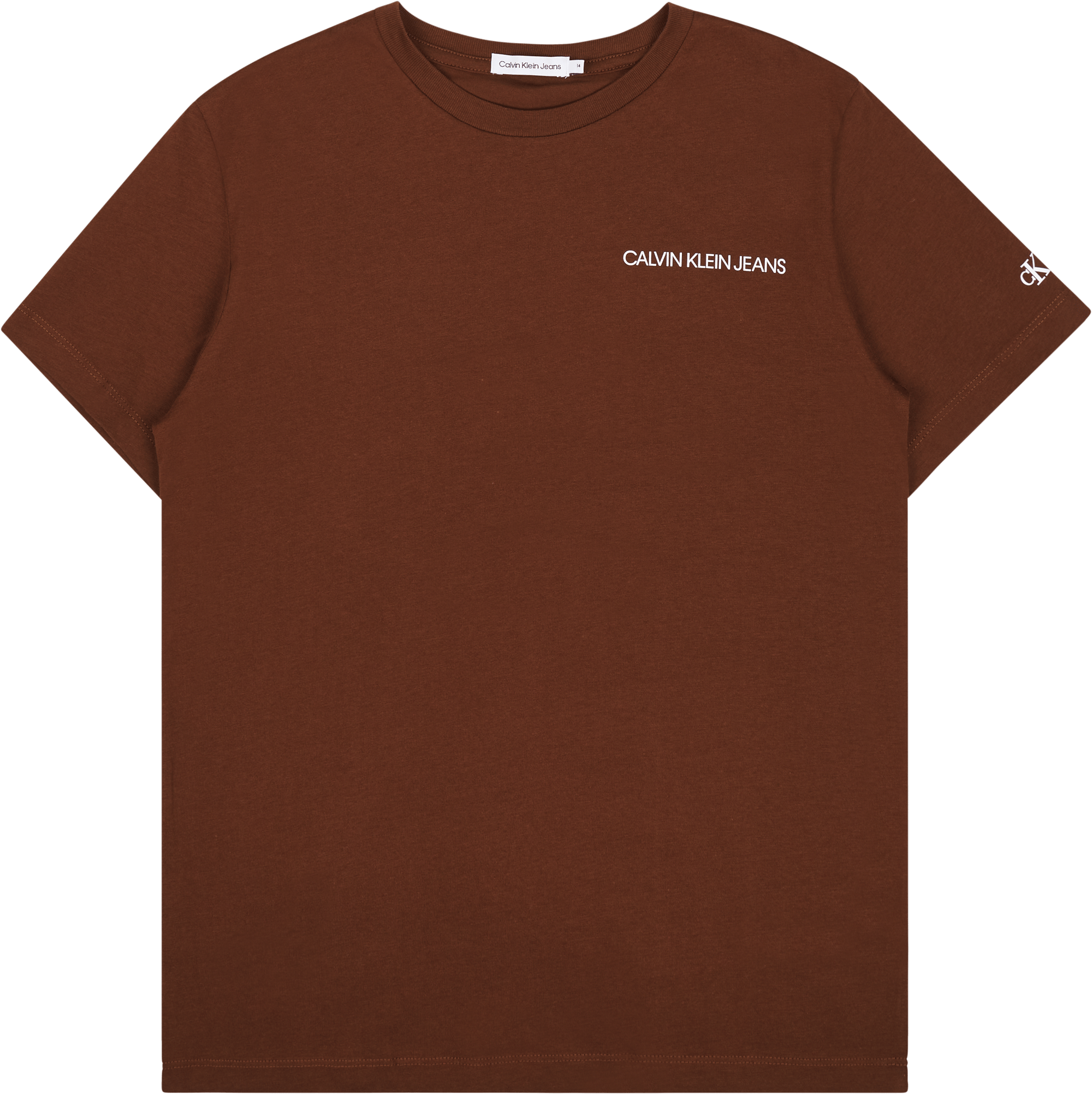 Chest Logo T-shirt Brown
