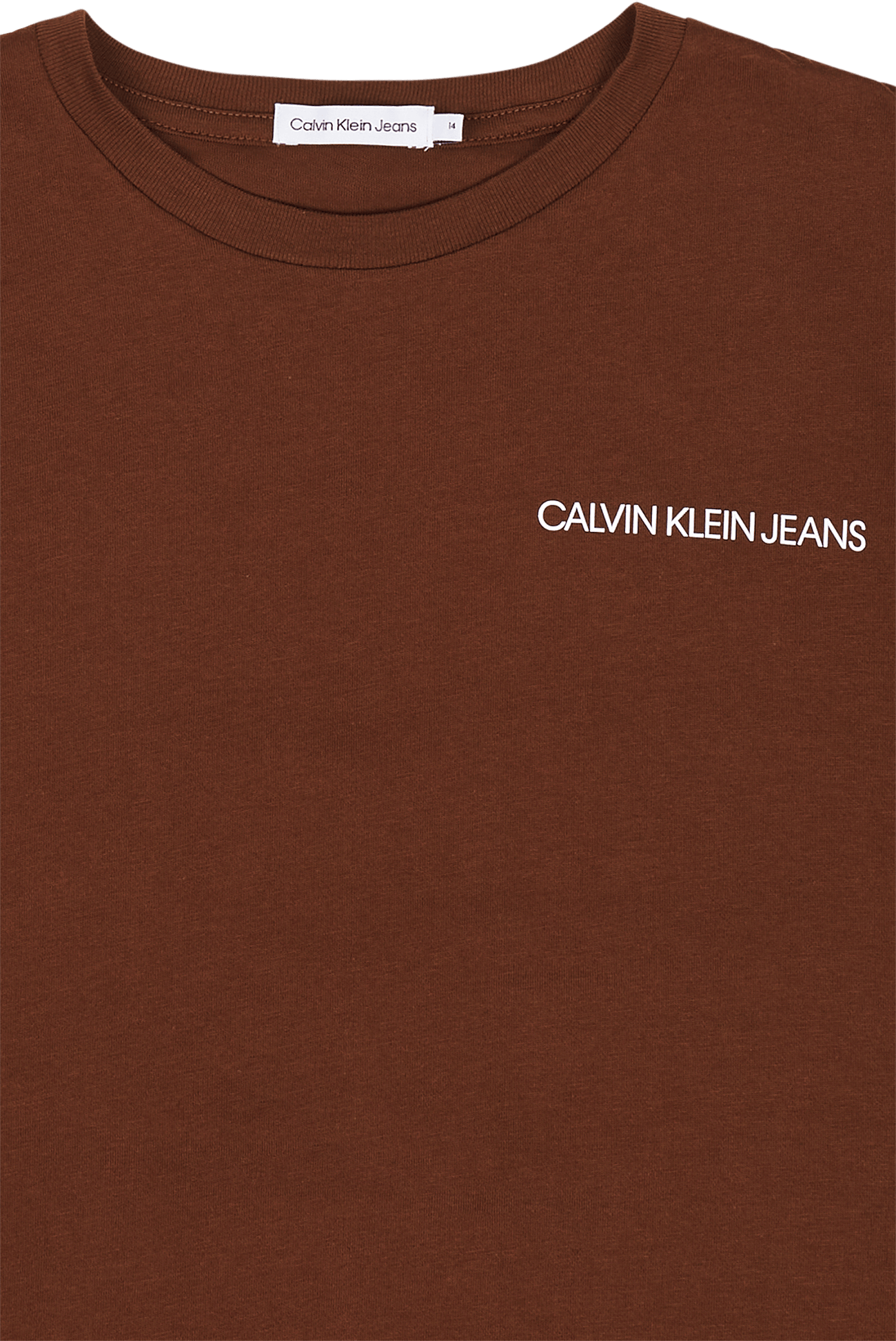 Chest Logo T-shirt Brown - Bild 3
